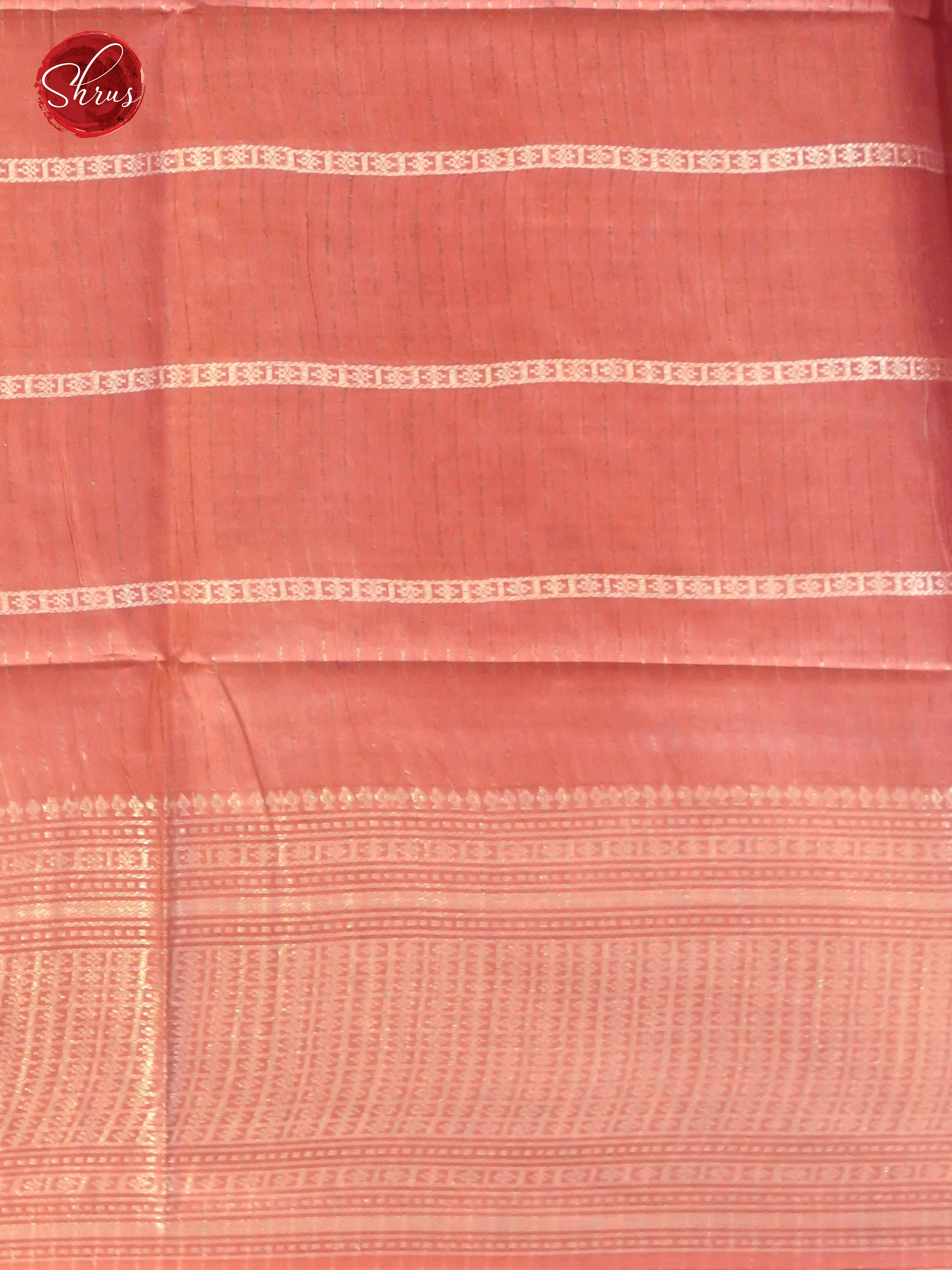 Dusty Pink(Single Tone) - Semi Tussar - Shop on ShrusEternity.com