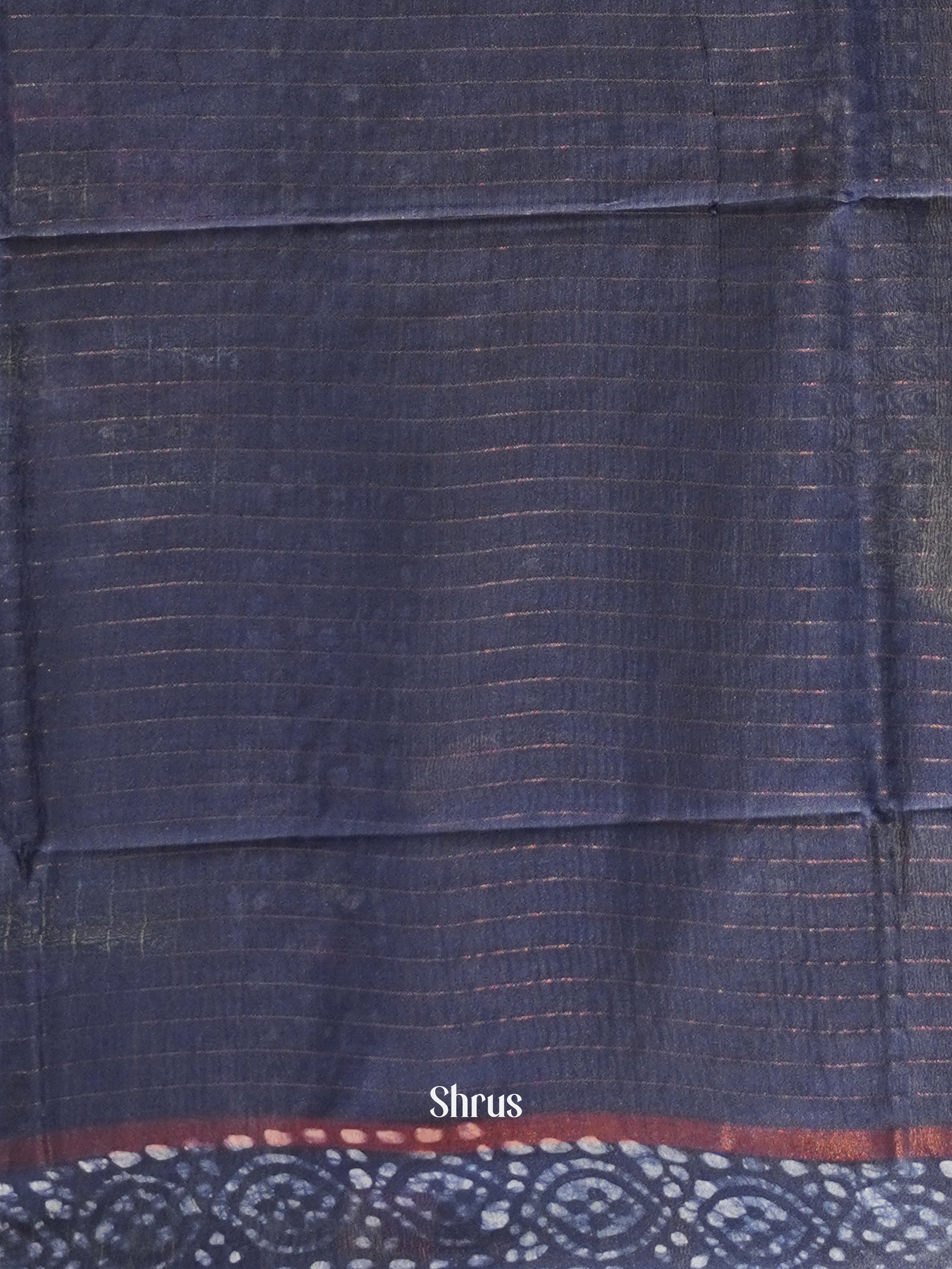 Blue - Bhatik Saree - Shop on ShrusEternity.com