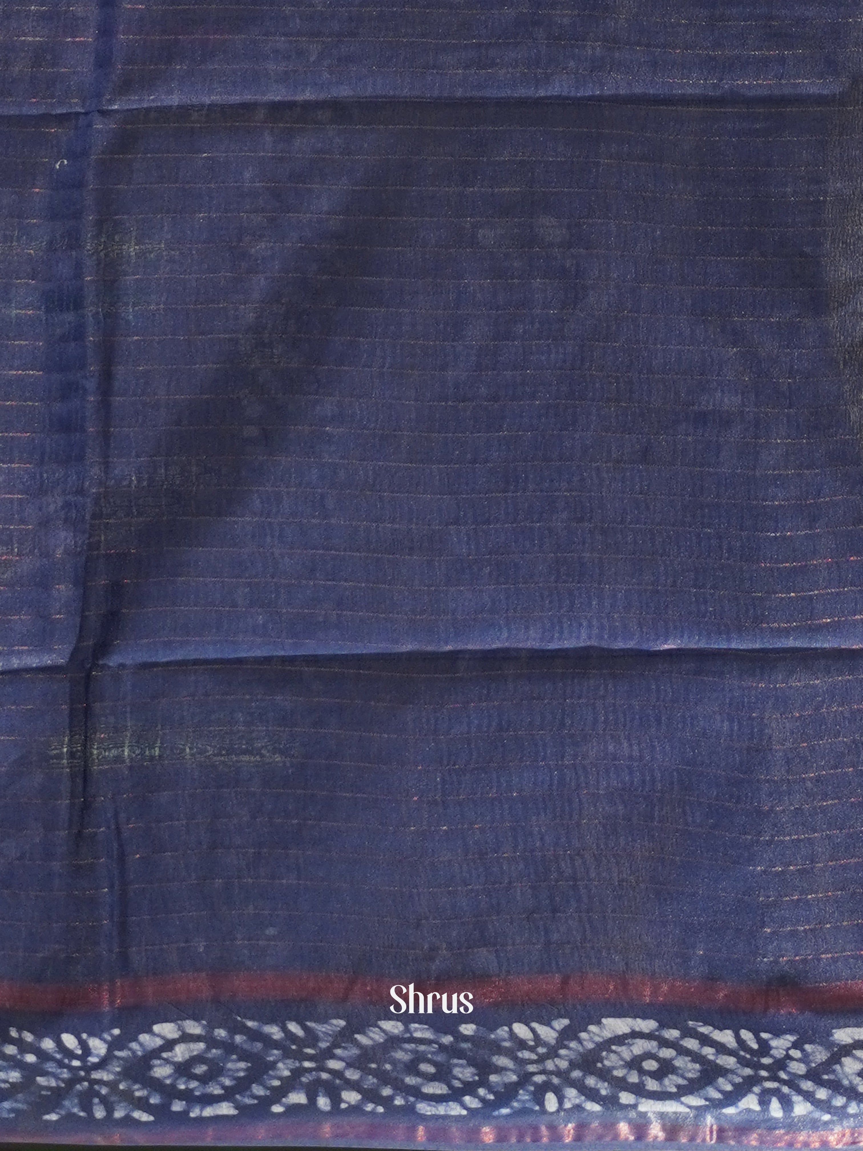 Blue - Bhatik Saree - Shop on ShrusEternity.com