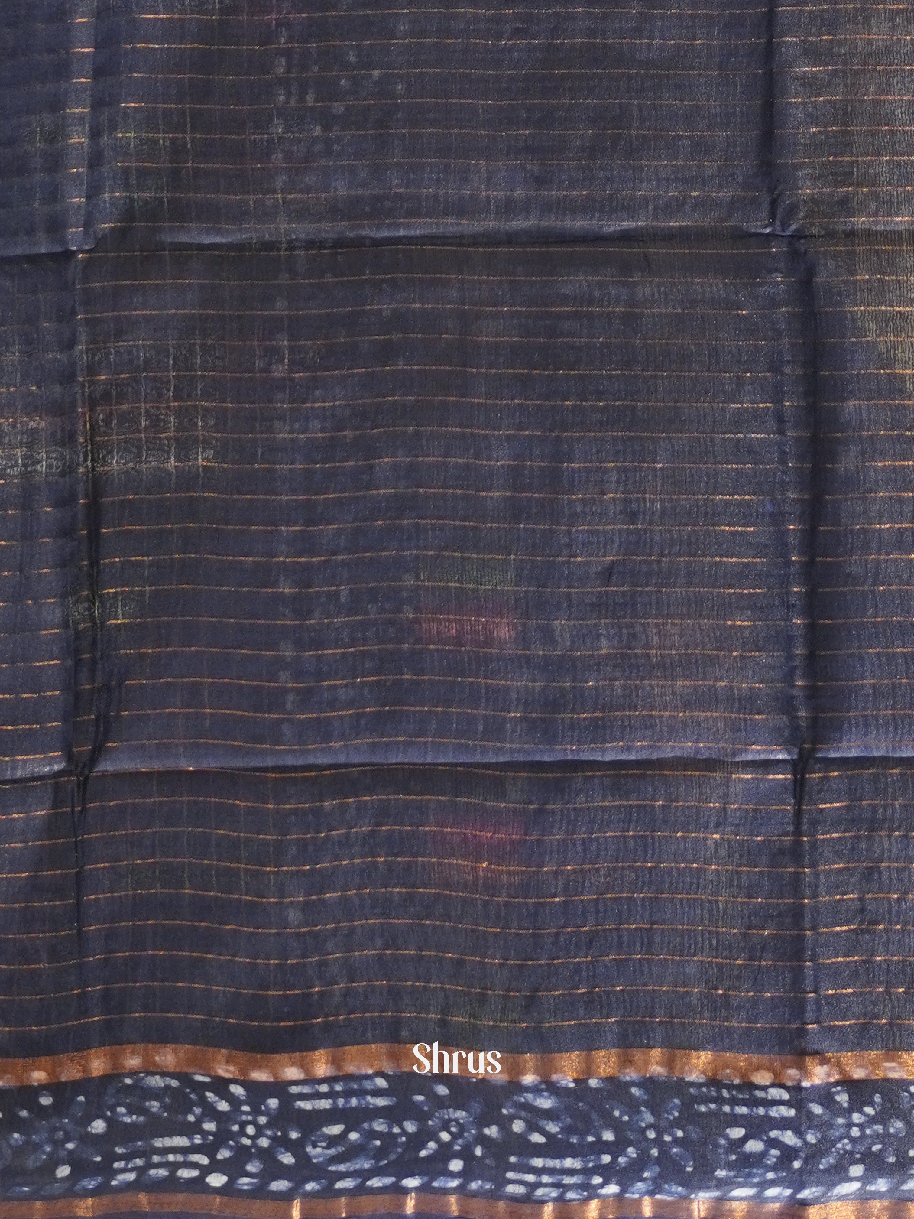 Blue - Bhatik Saree - Shop on ShrusEternity.com