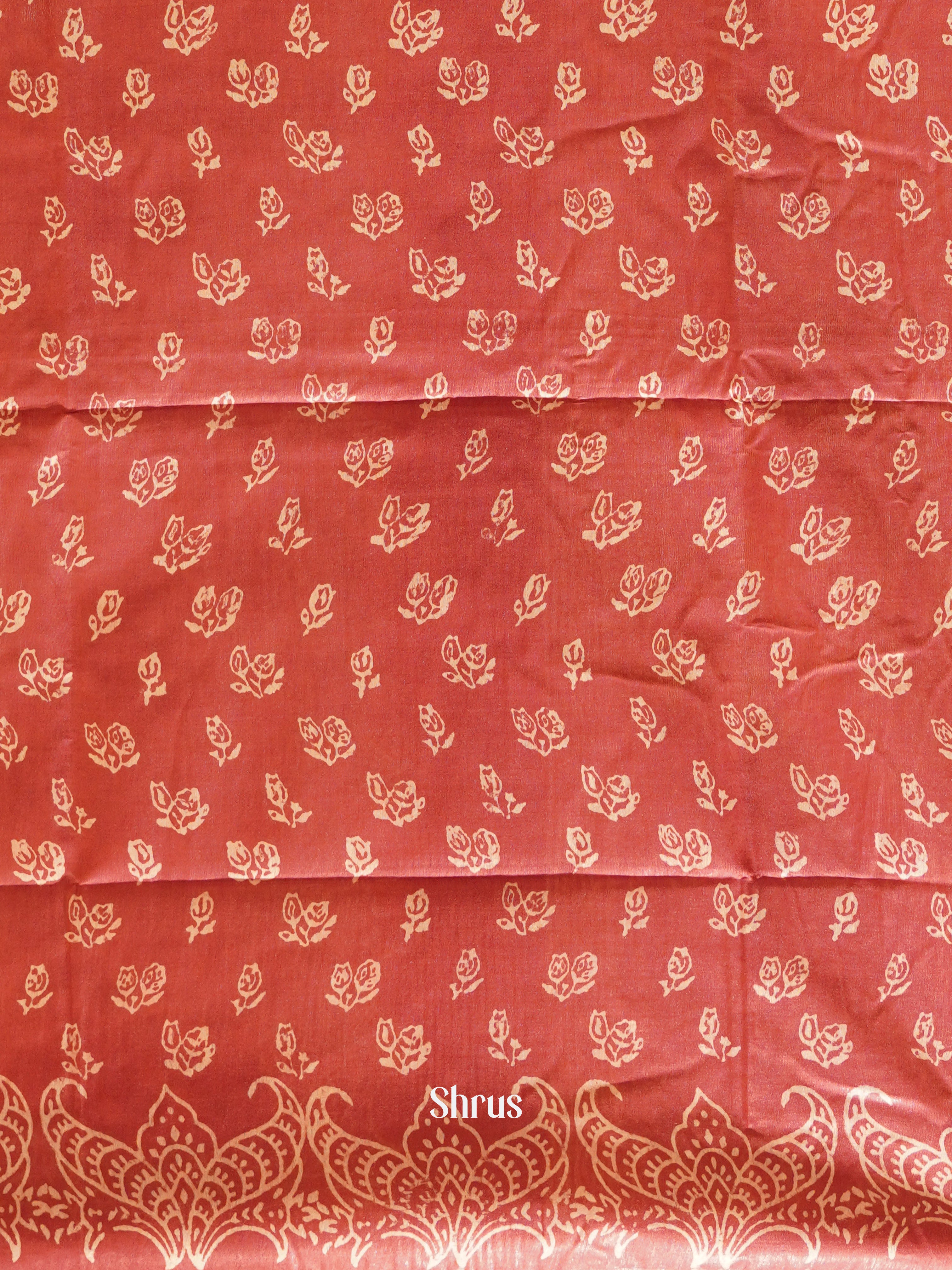 CES03182 - Semi Tussar Saree - Shop on ShrusEternity.com