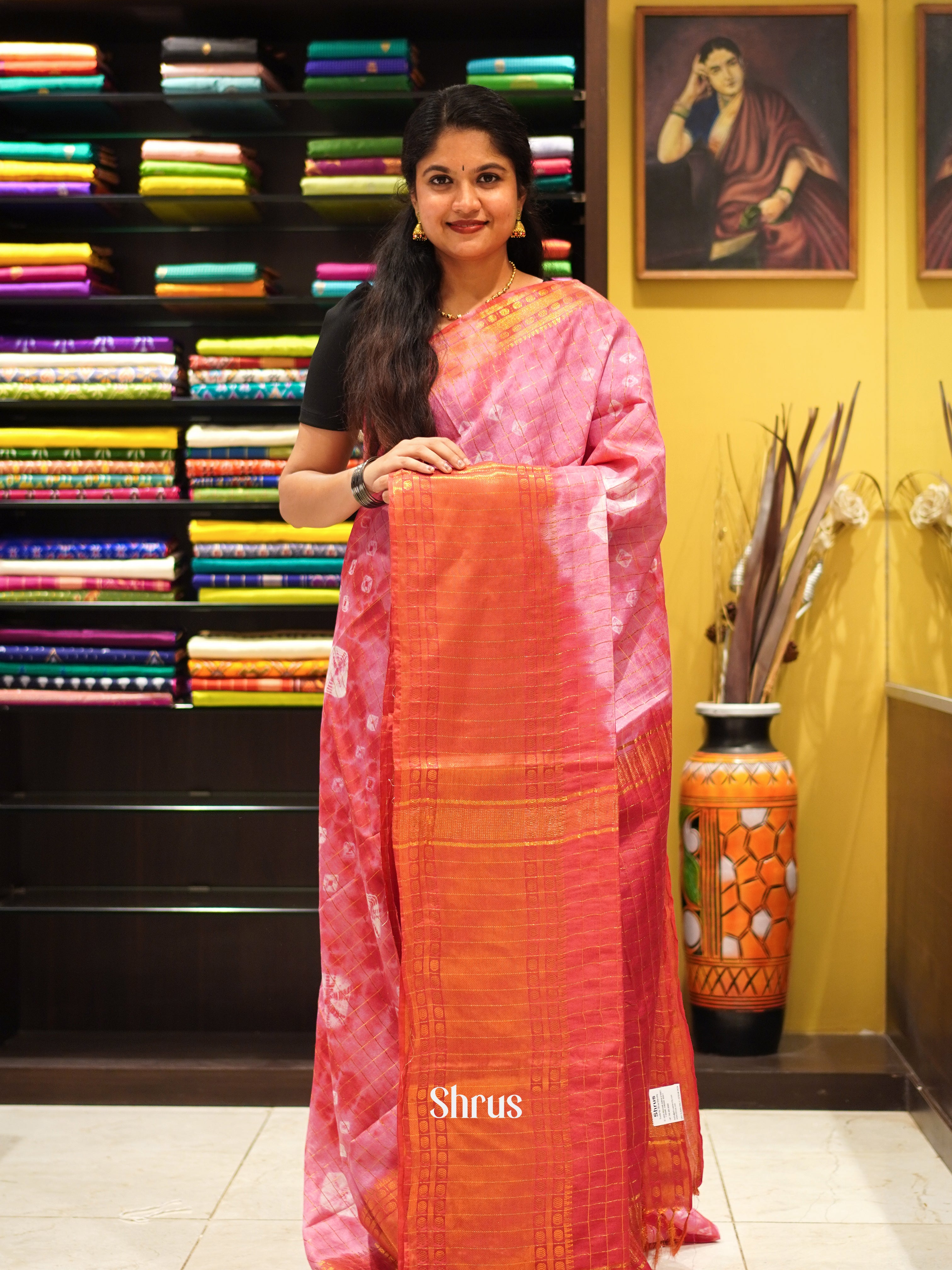 CES04311 - Shibori Saree - Shop on ShrusEternity.com