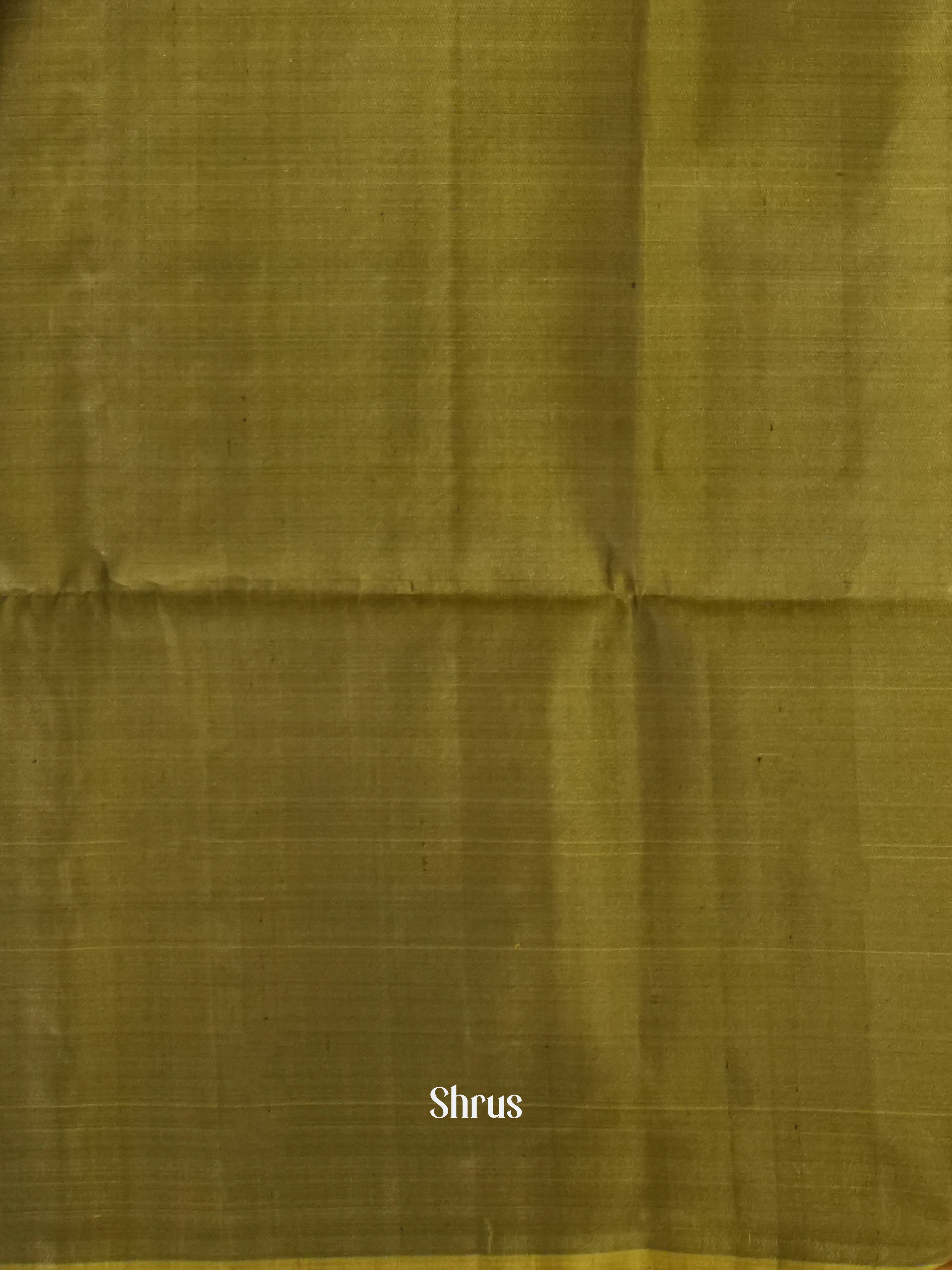 Mustard & Green - Soft Silk Saree - Shop on ShrusEternity.com