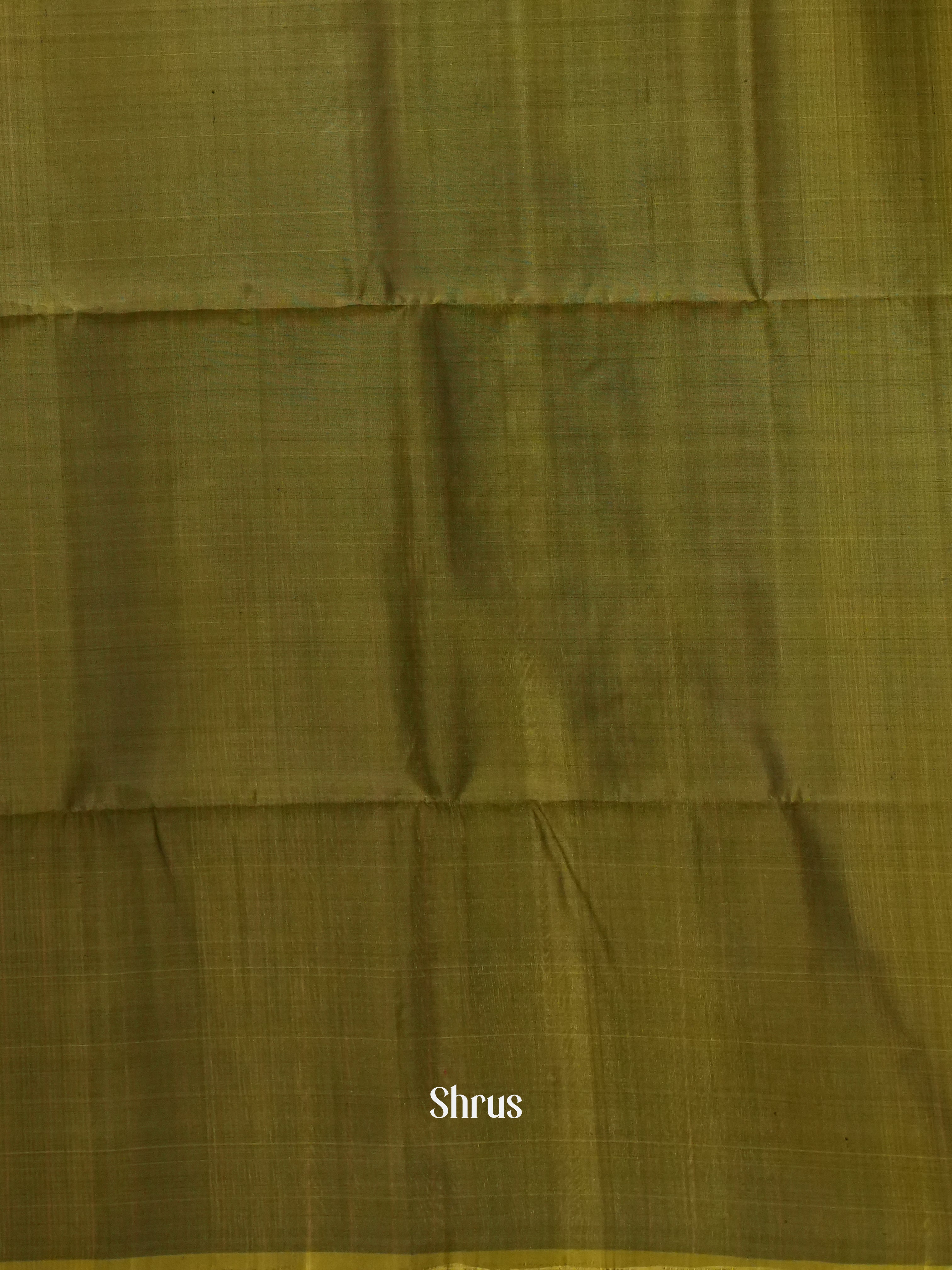 Yellow & Green - Soft Silk Saree