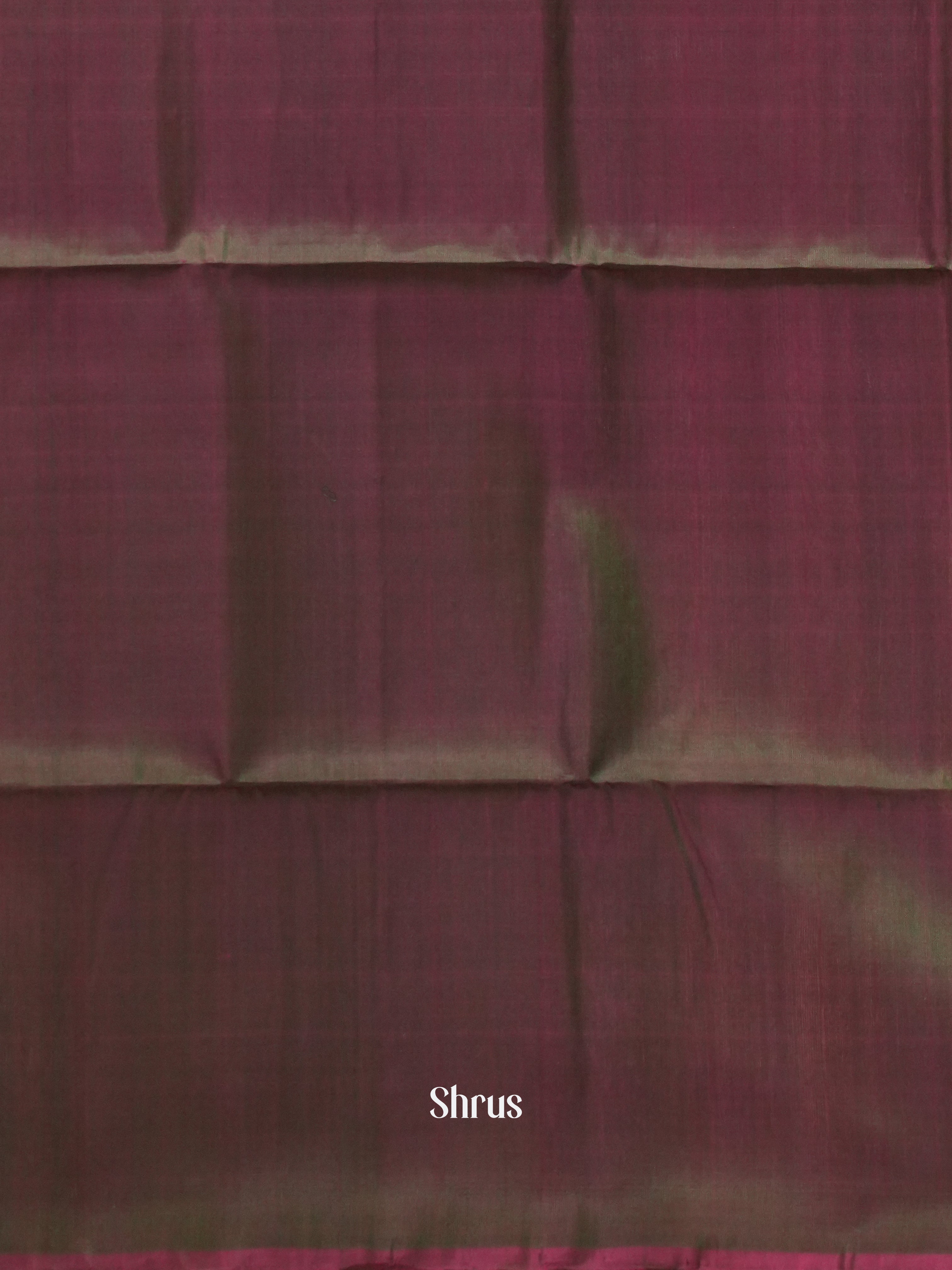 Pink & Double Shaded Green - Soft Silk Saree - Shop on ShrusEternity.com