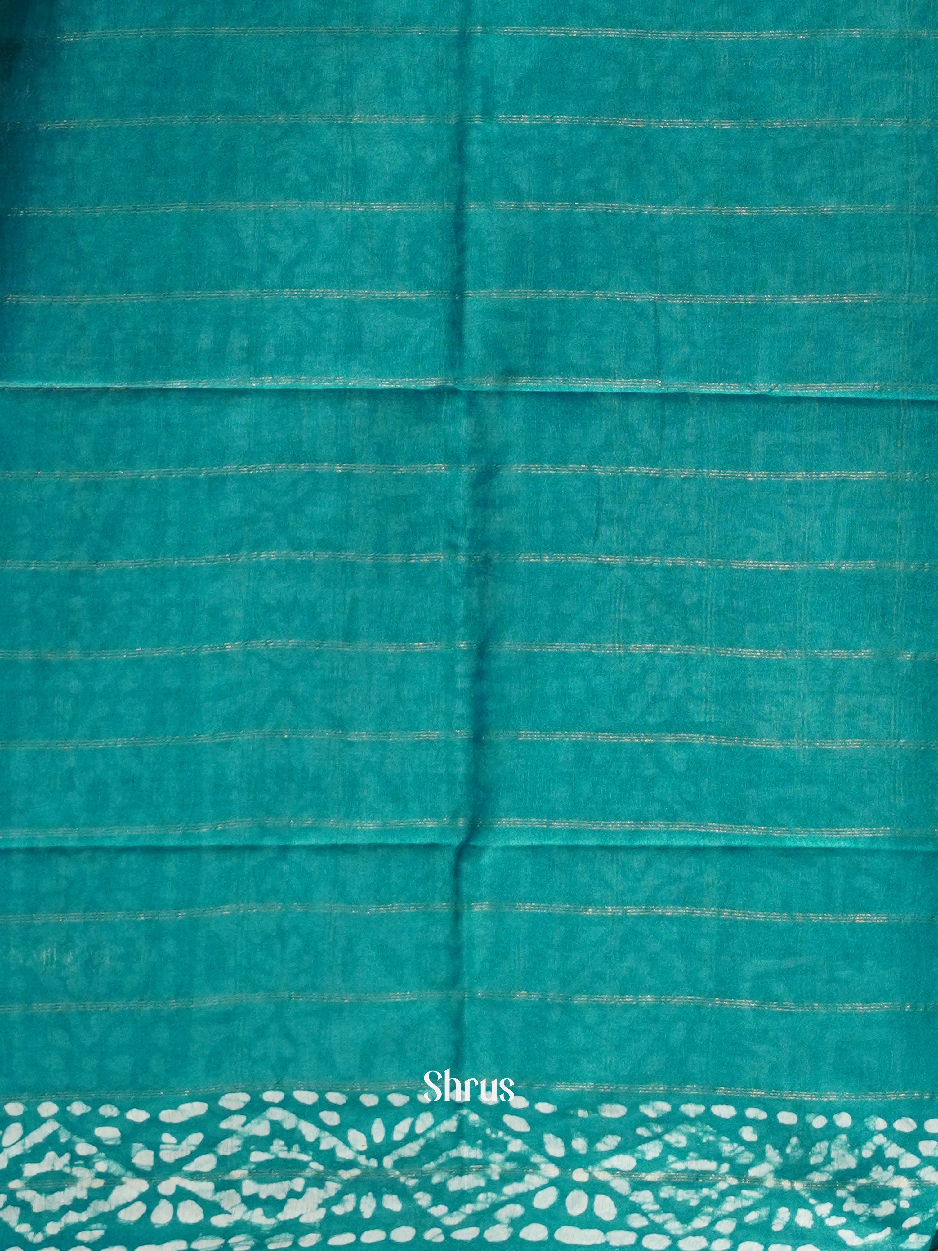 Dark Blue & Blue - Bhatik Saree - Shop on ShrusEternity.com