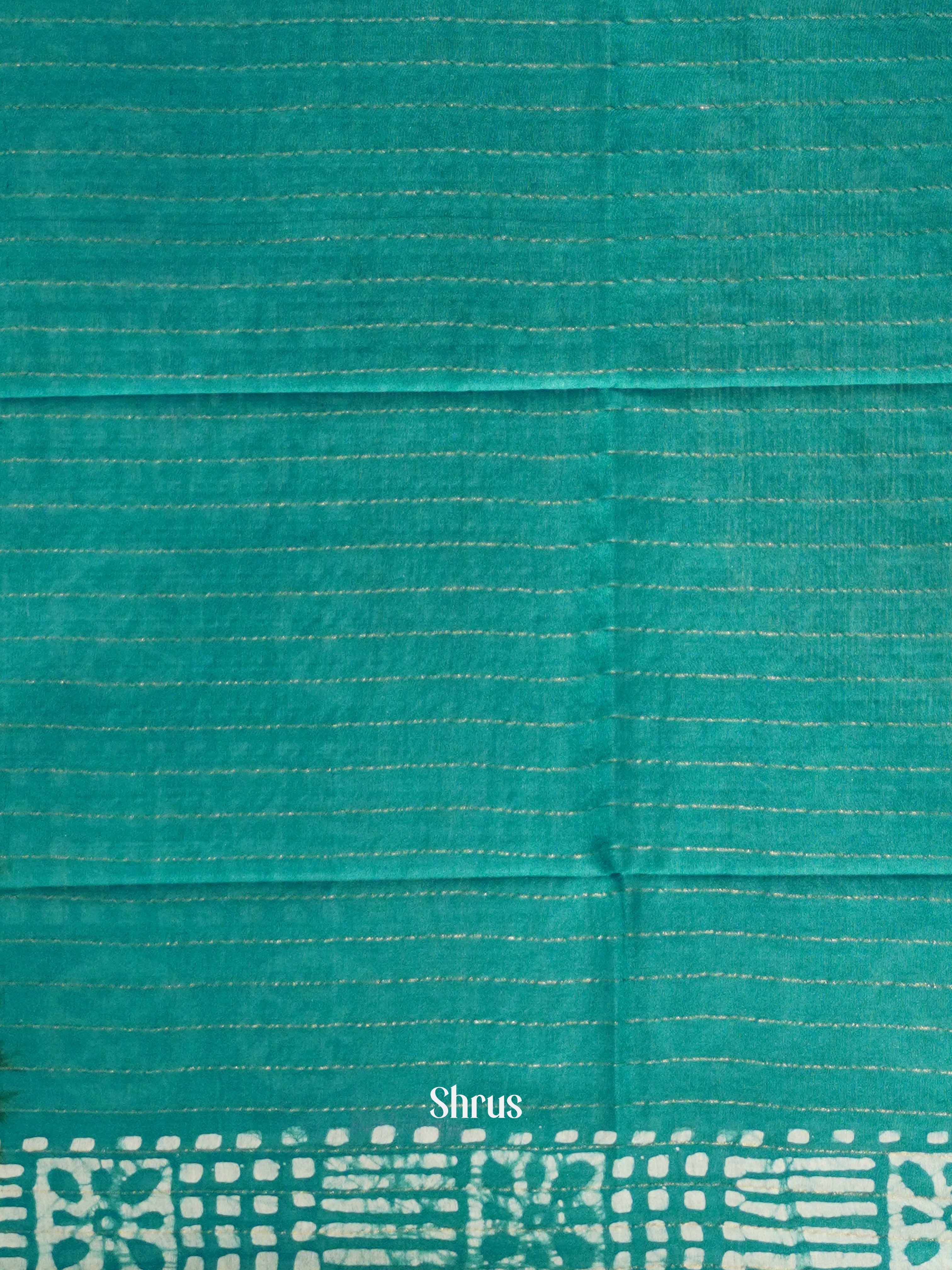 Dark Blue & Blue - Bhatik Saree - Shop on ShrusEternity.com