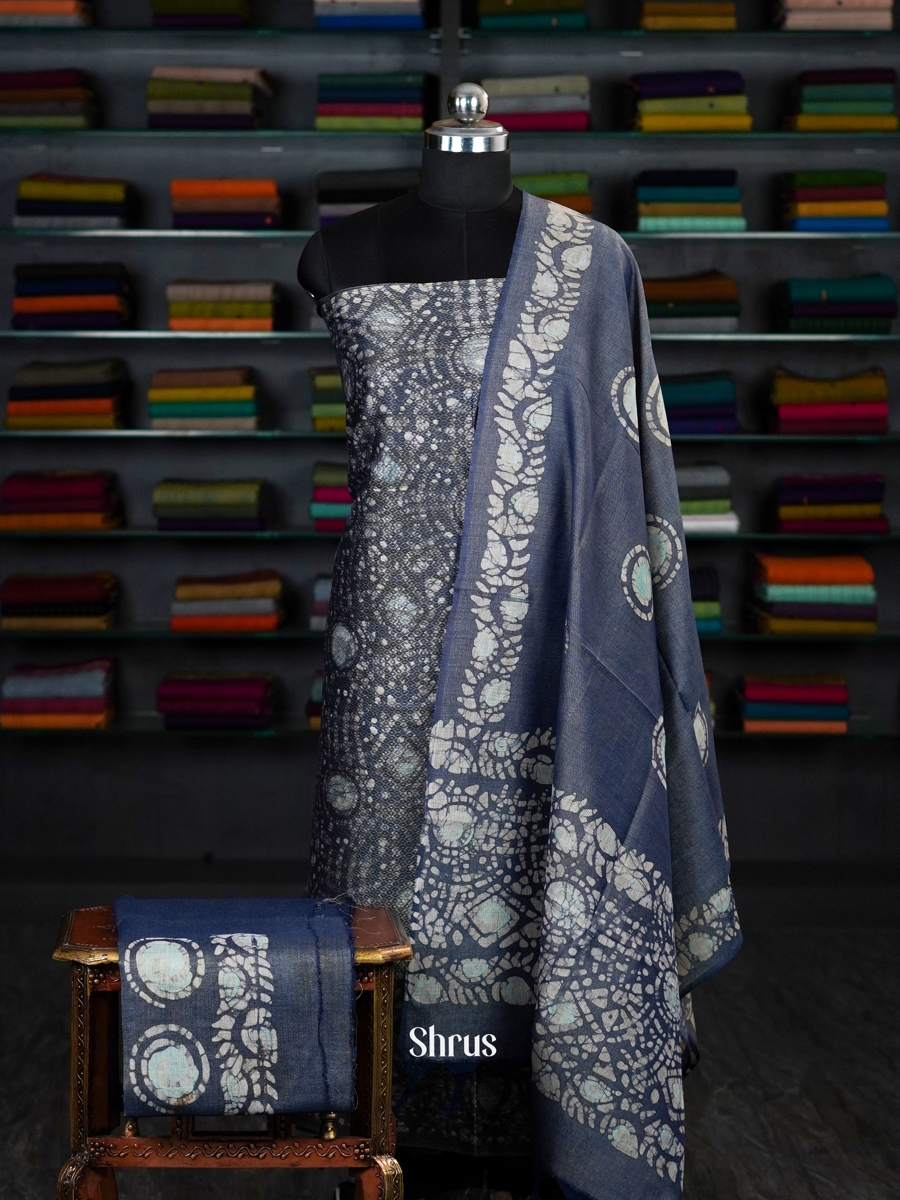 Blue - Bhatik salwar