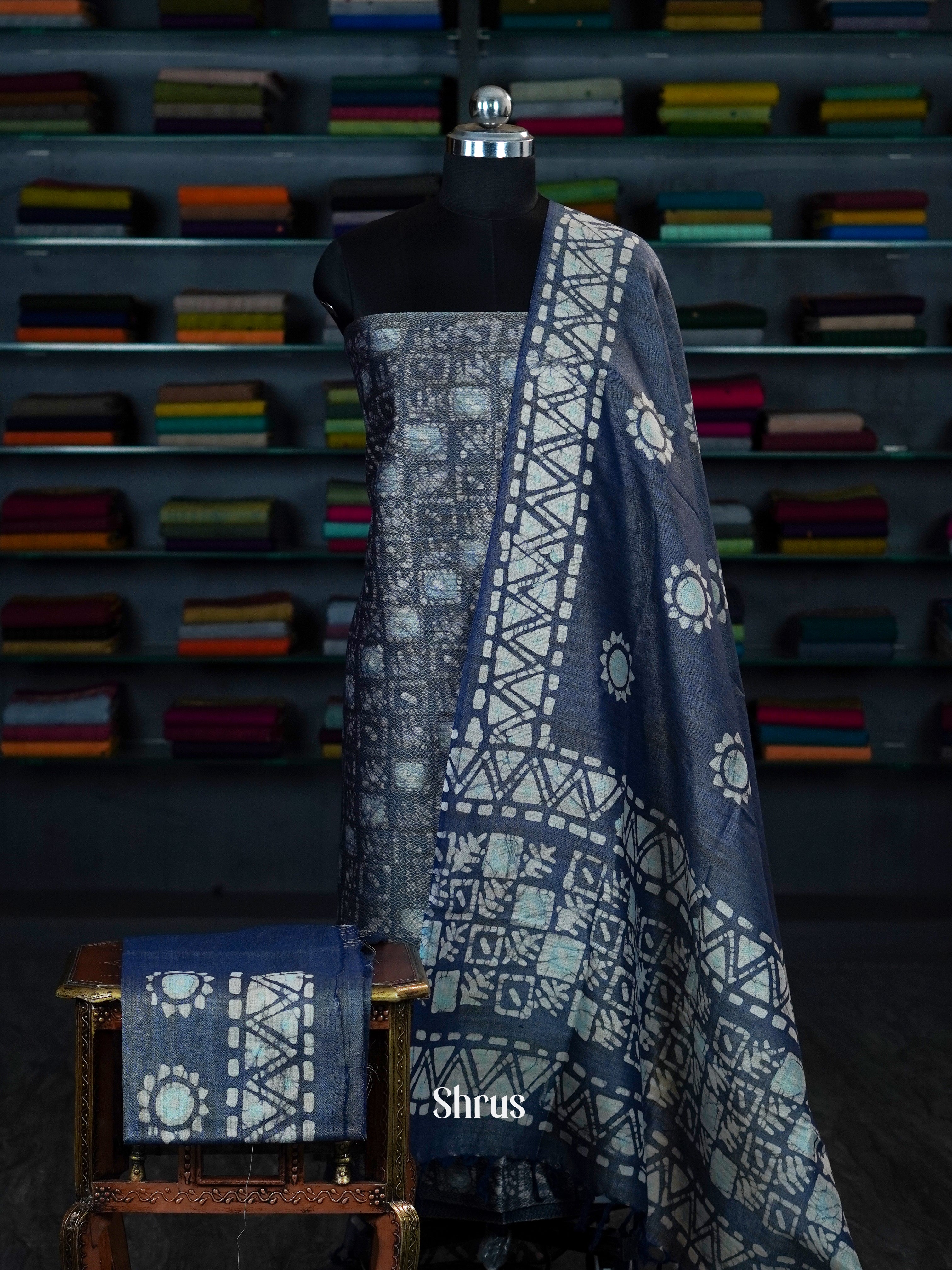 Blue - Bhatik salwar