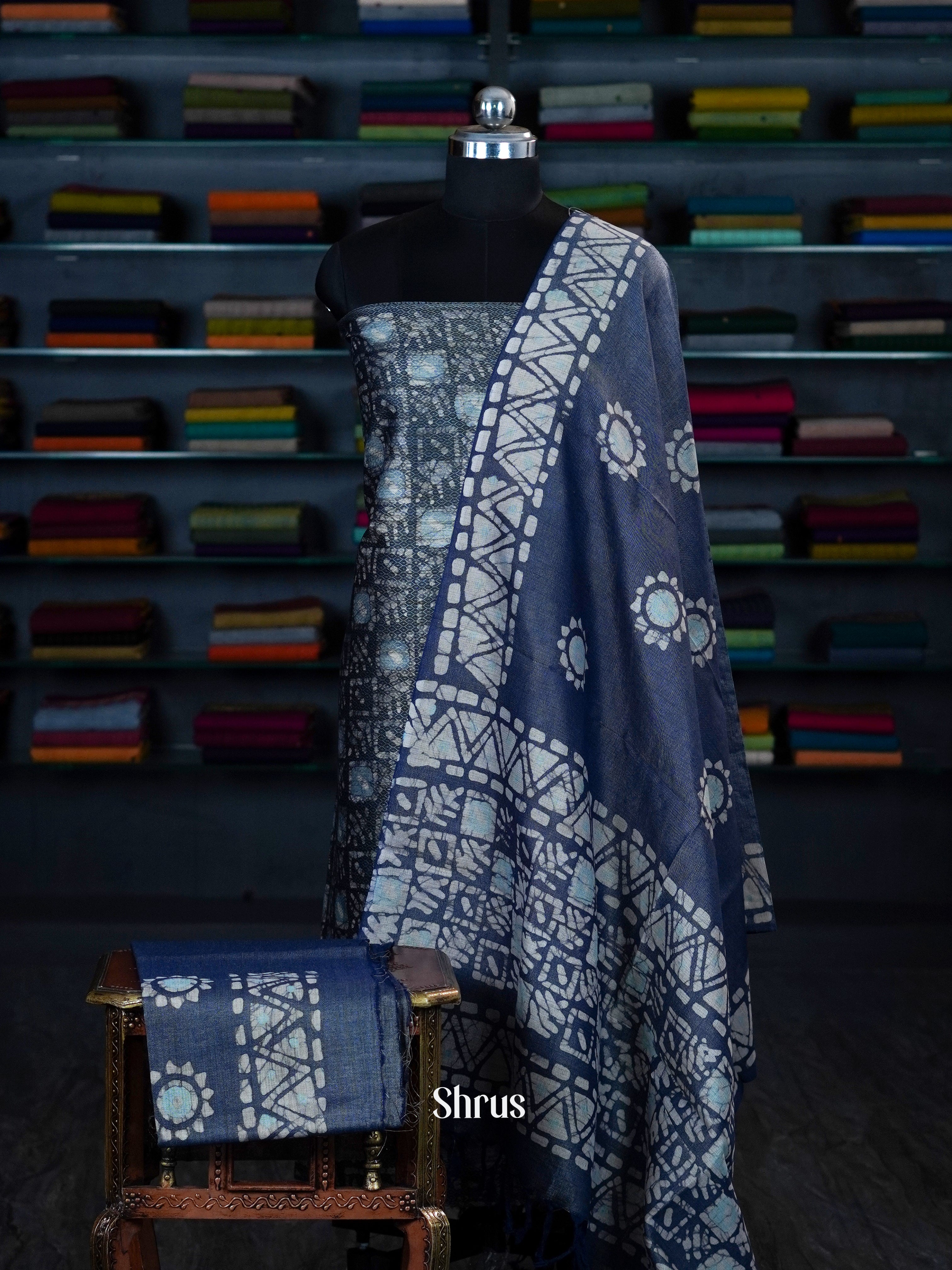 Blue - Bhatik salwar