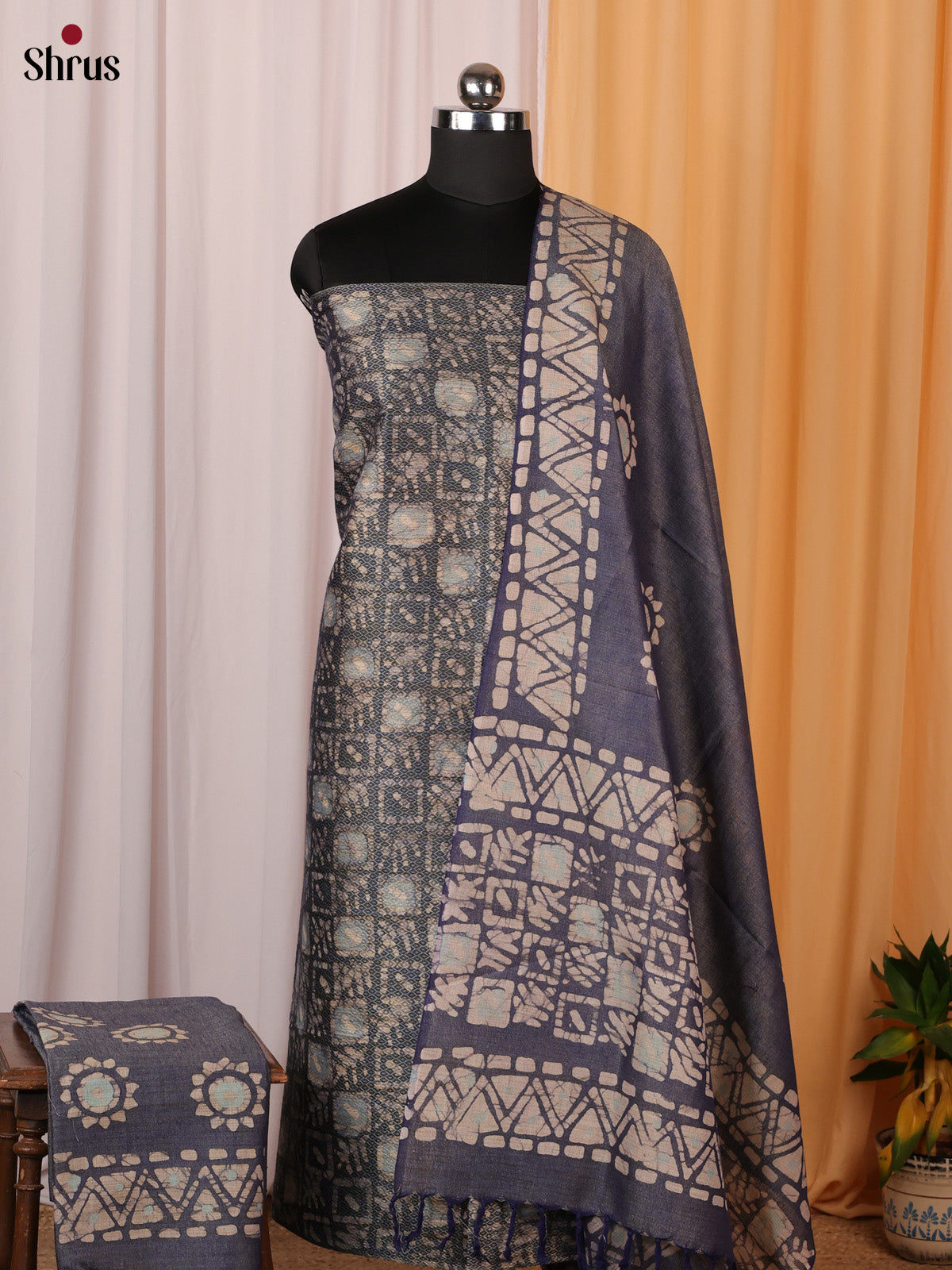 Blue   - Bhatik salwar