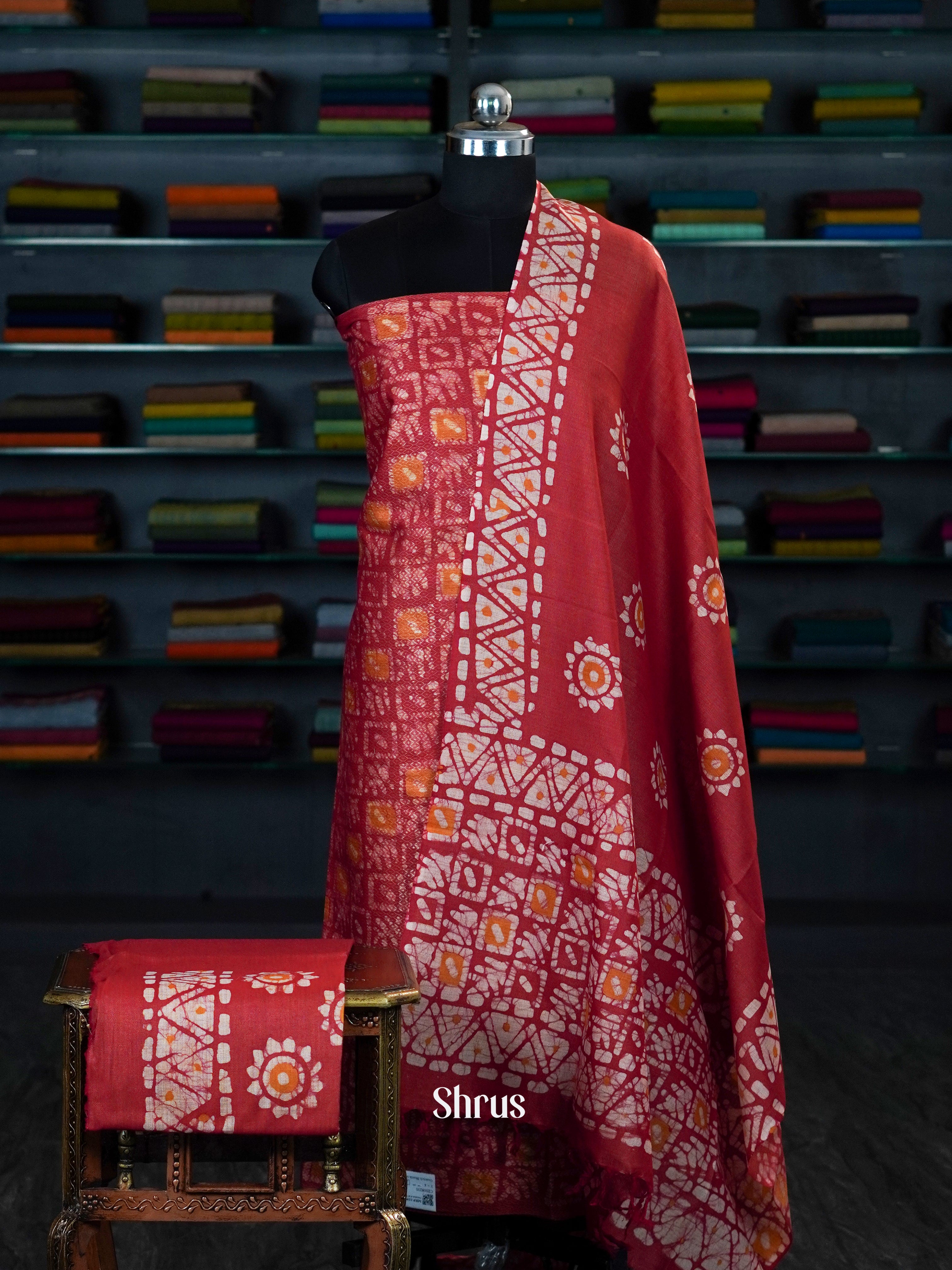 Maroon - Bhatik salwar