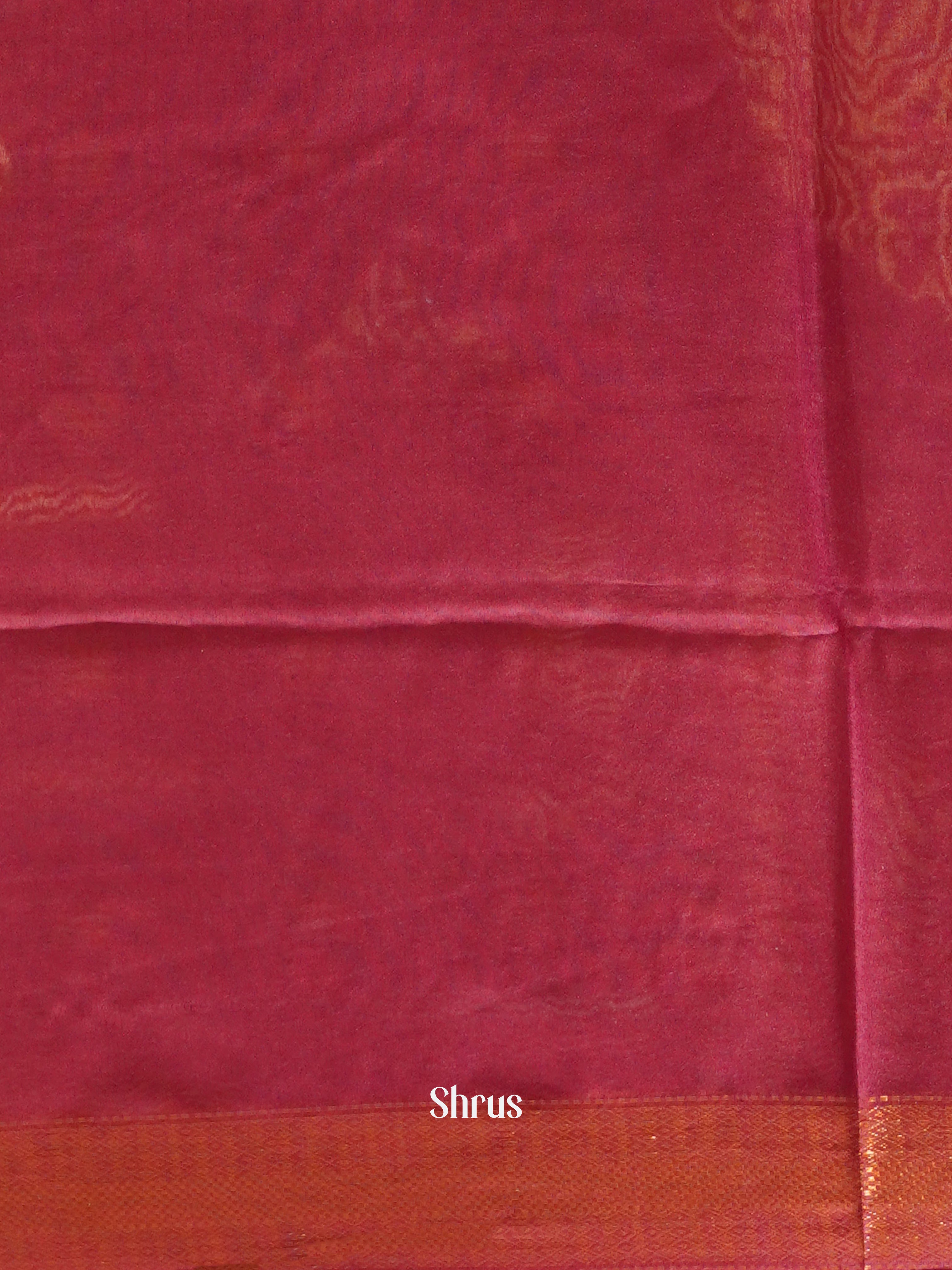 Grey & Pink - Semi Tussar Saree - Shop on ShrusEternity.com