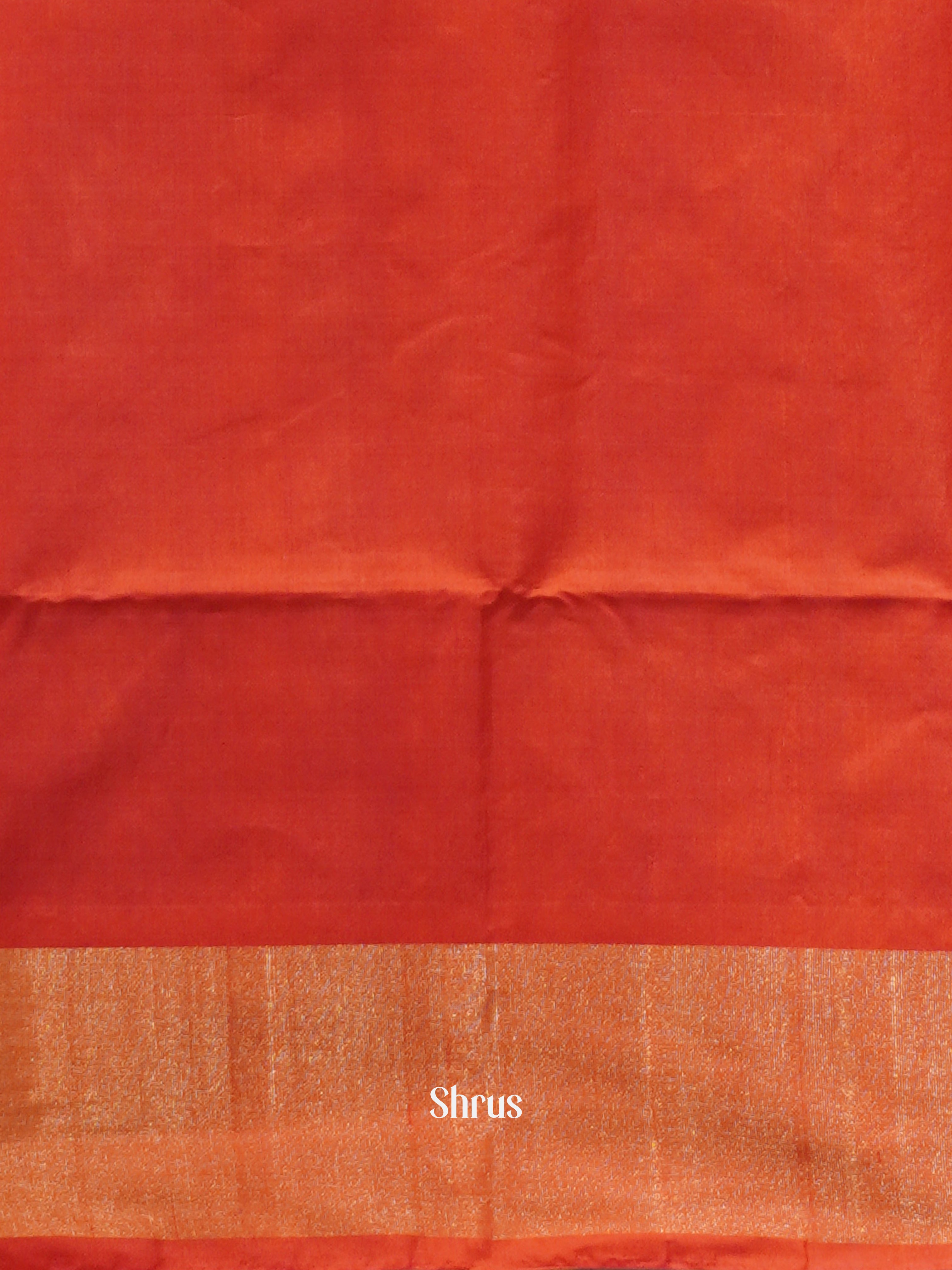 Blue & Red - Pochampally sico Saree - Shop on ShrusEternity.com