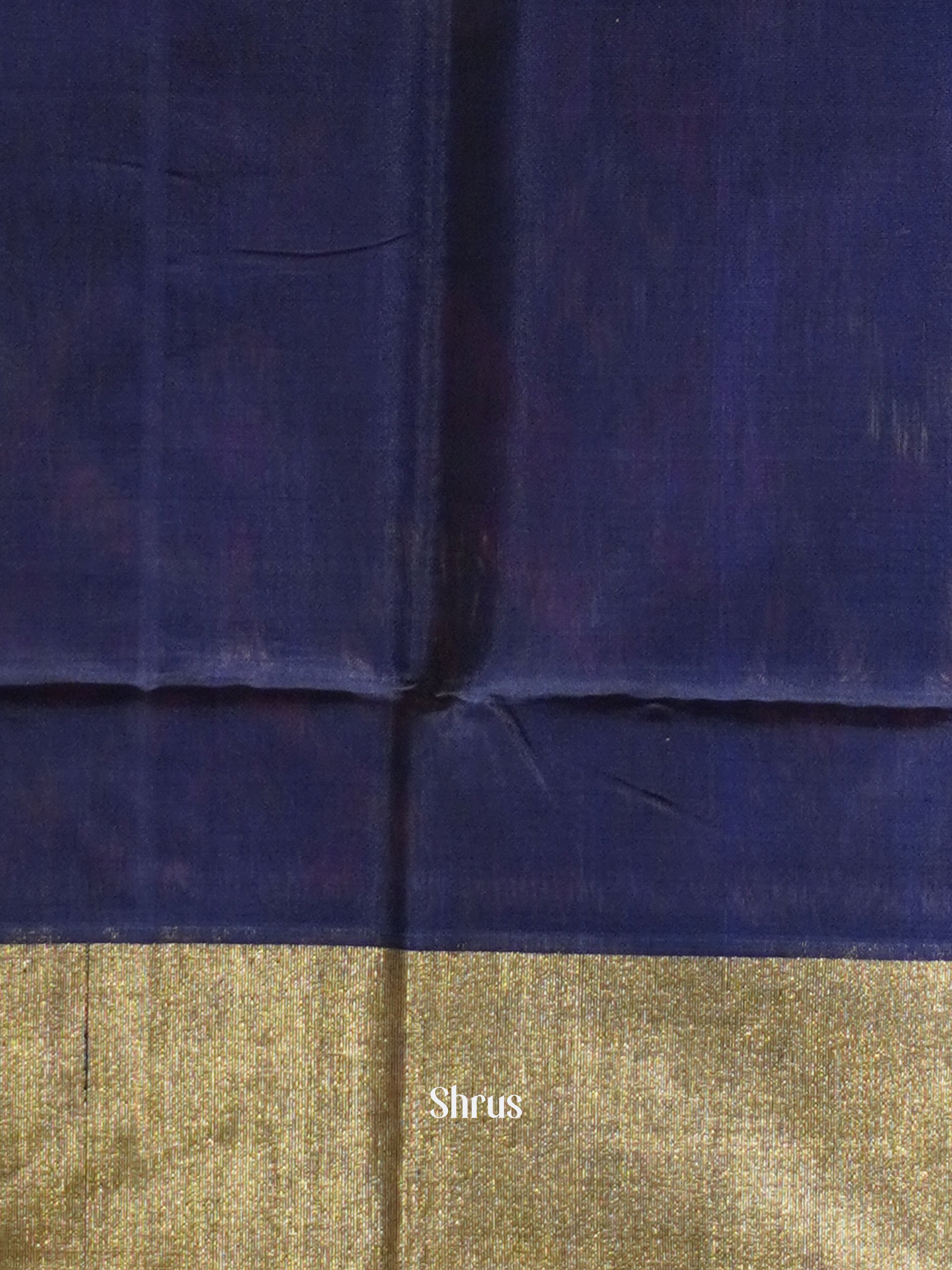 Maroon & Blue- Pochampally sico Saree