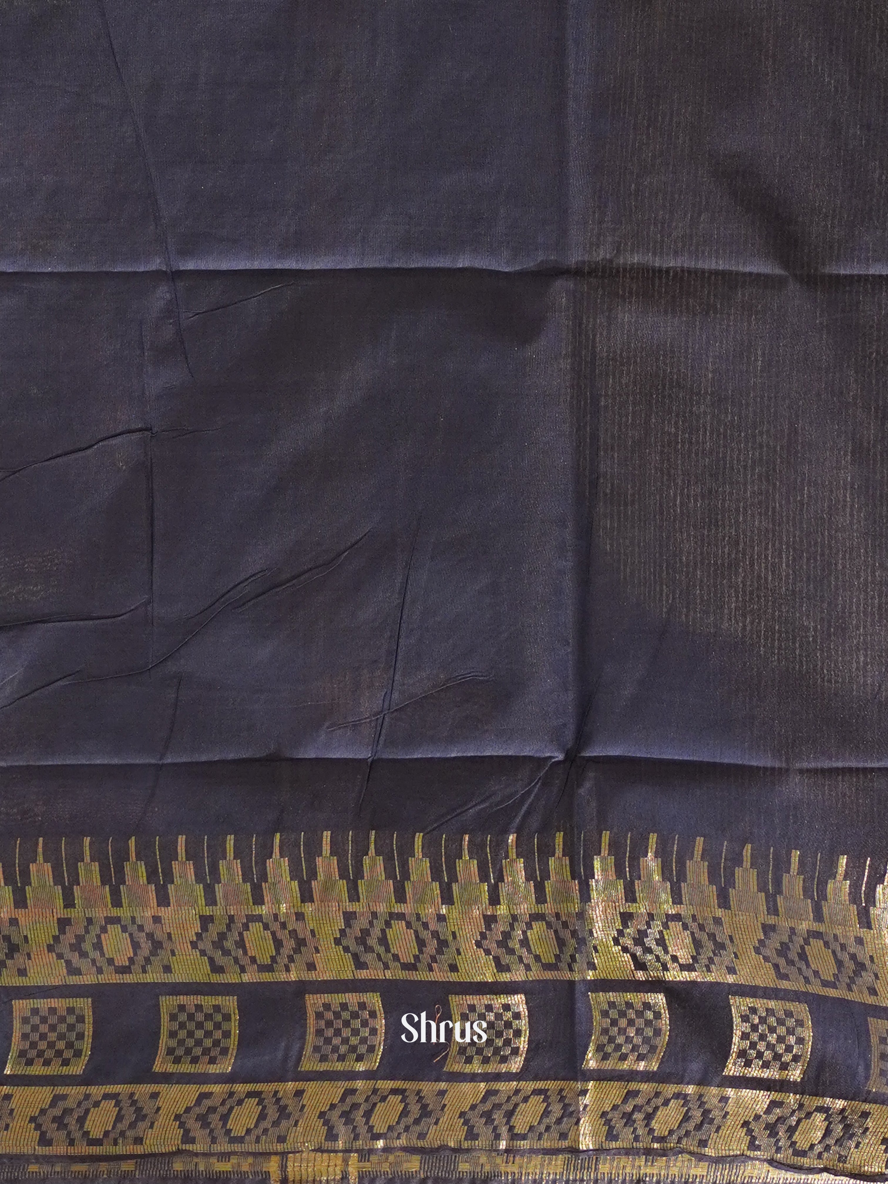 Blue - Shibori Saree - Shop on ShrusEternity.com