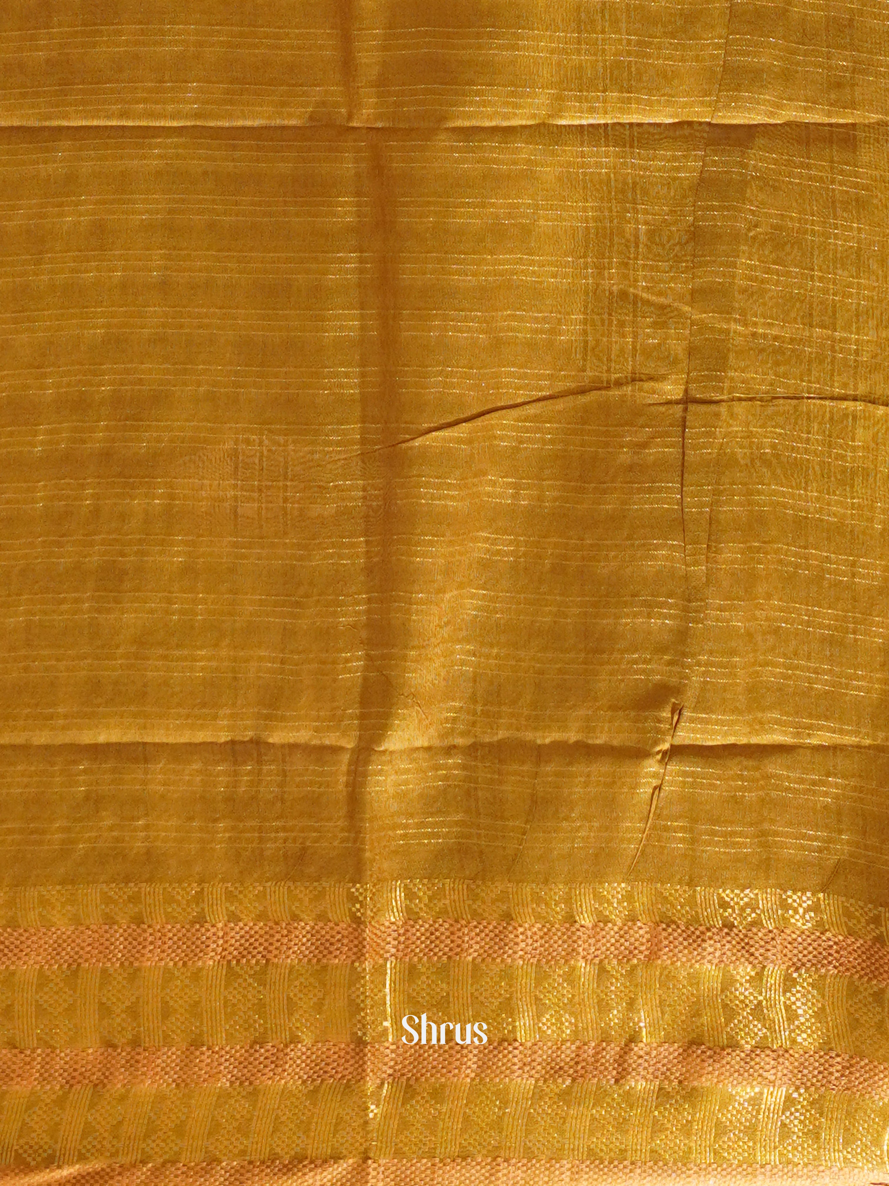 Cream & Brown - Shibori Saree - Shop on ShrusEternity.com