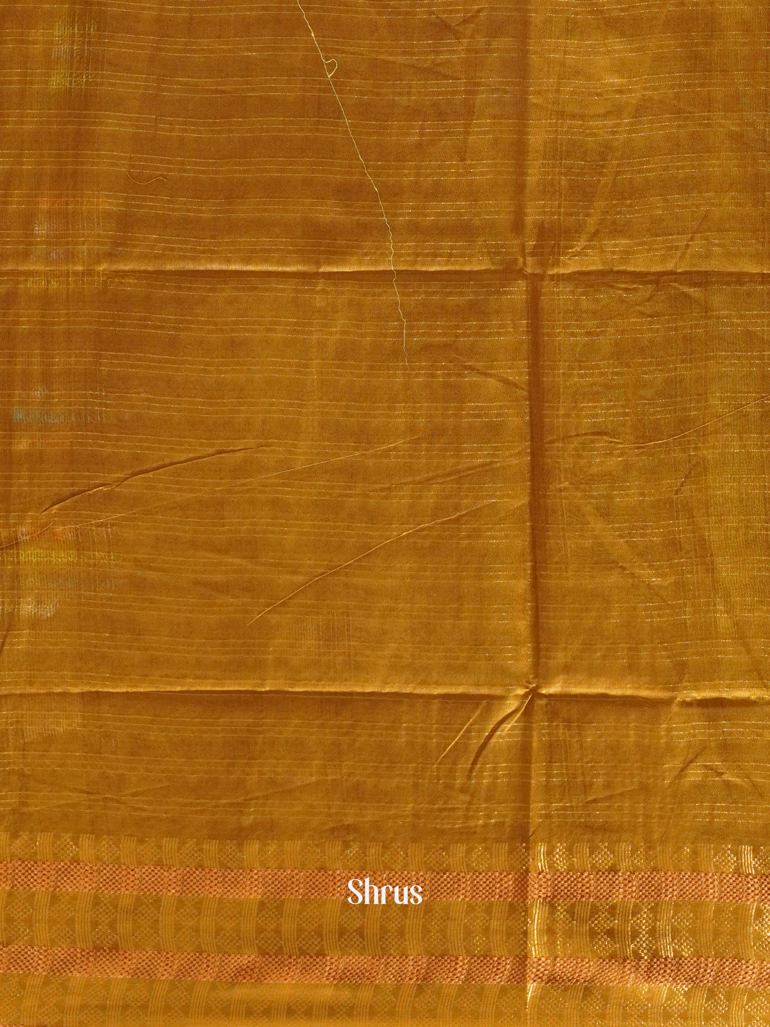 Cream  Brown - Shibori Saree - Shop on ShrusEternity.com