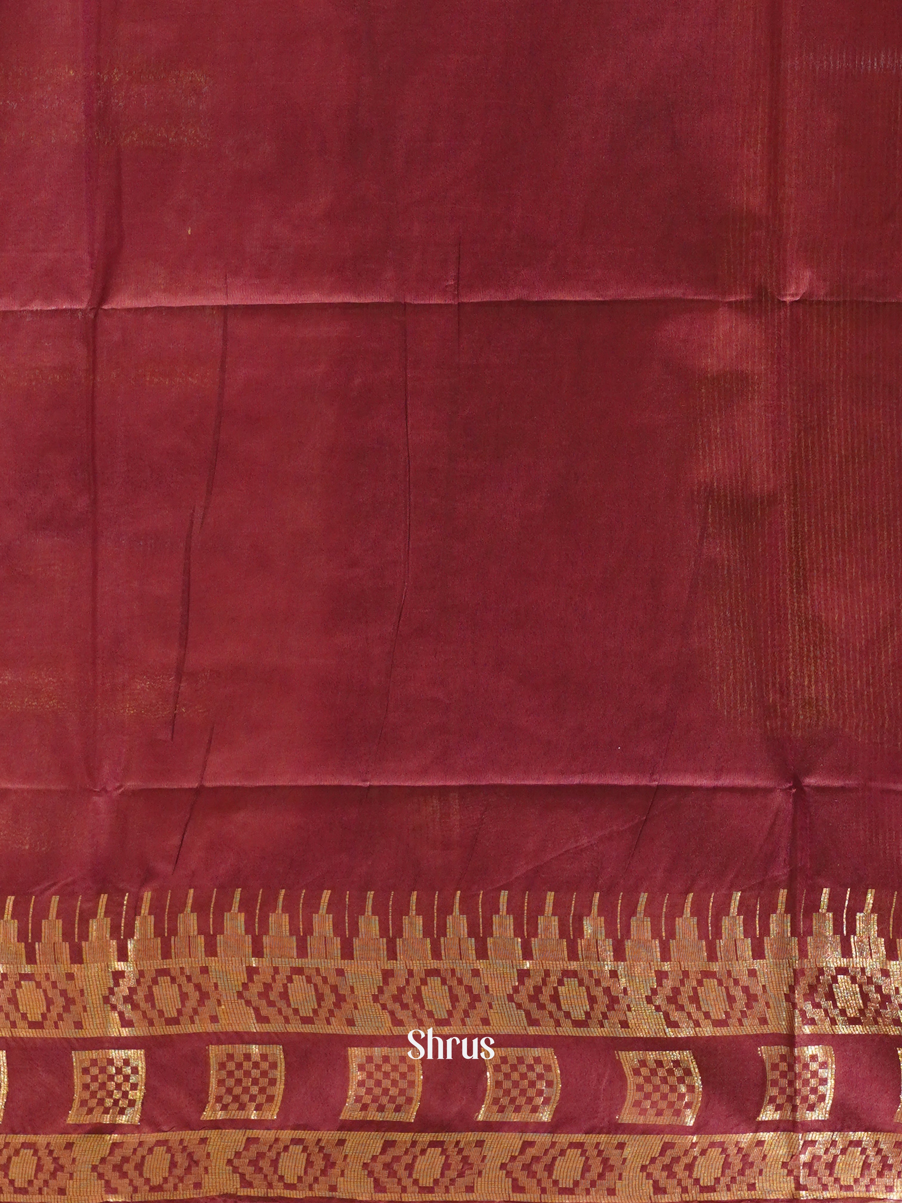 Pink & Maroon - Shibori Saree - Shop on ShrusEternity.com