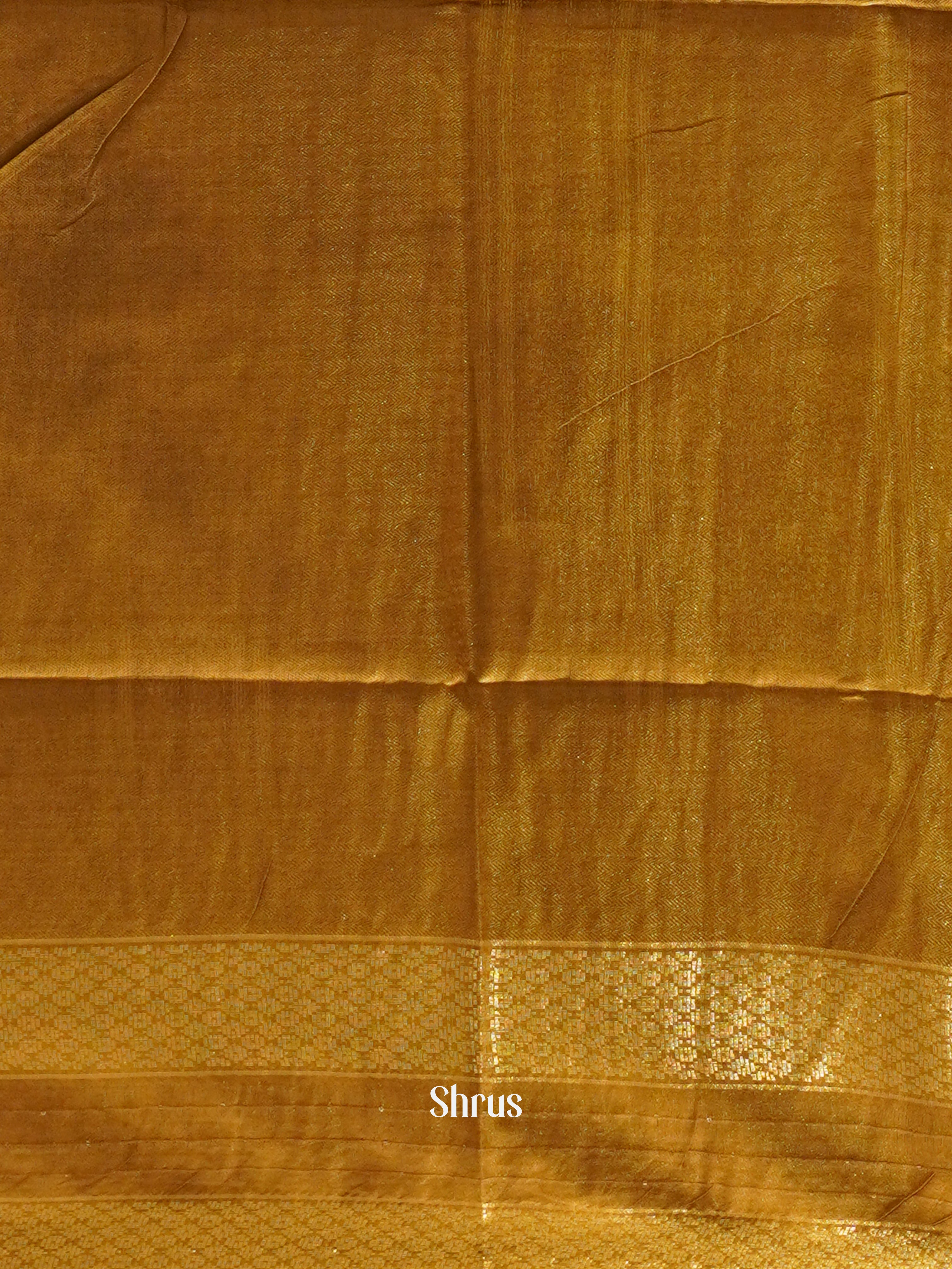 Cream & Brown - Shibori Saree - Shop on ShrusEternity.com