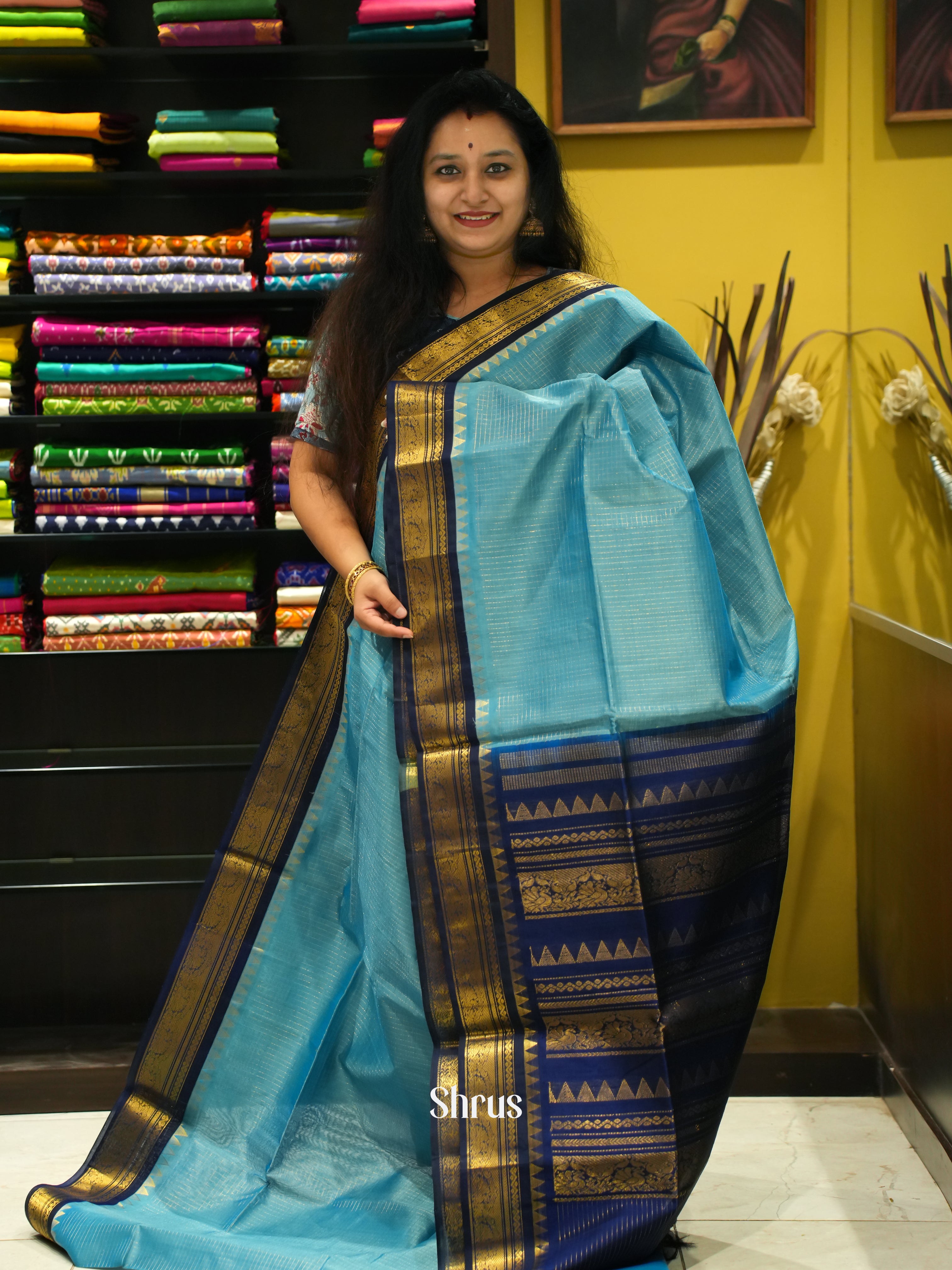 CES10242 - Silk Cotton Saree