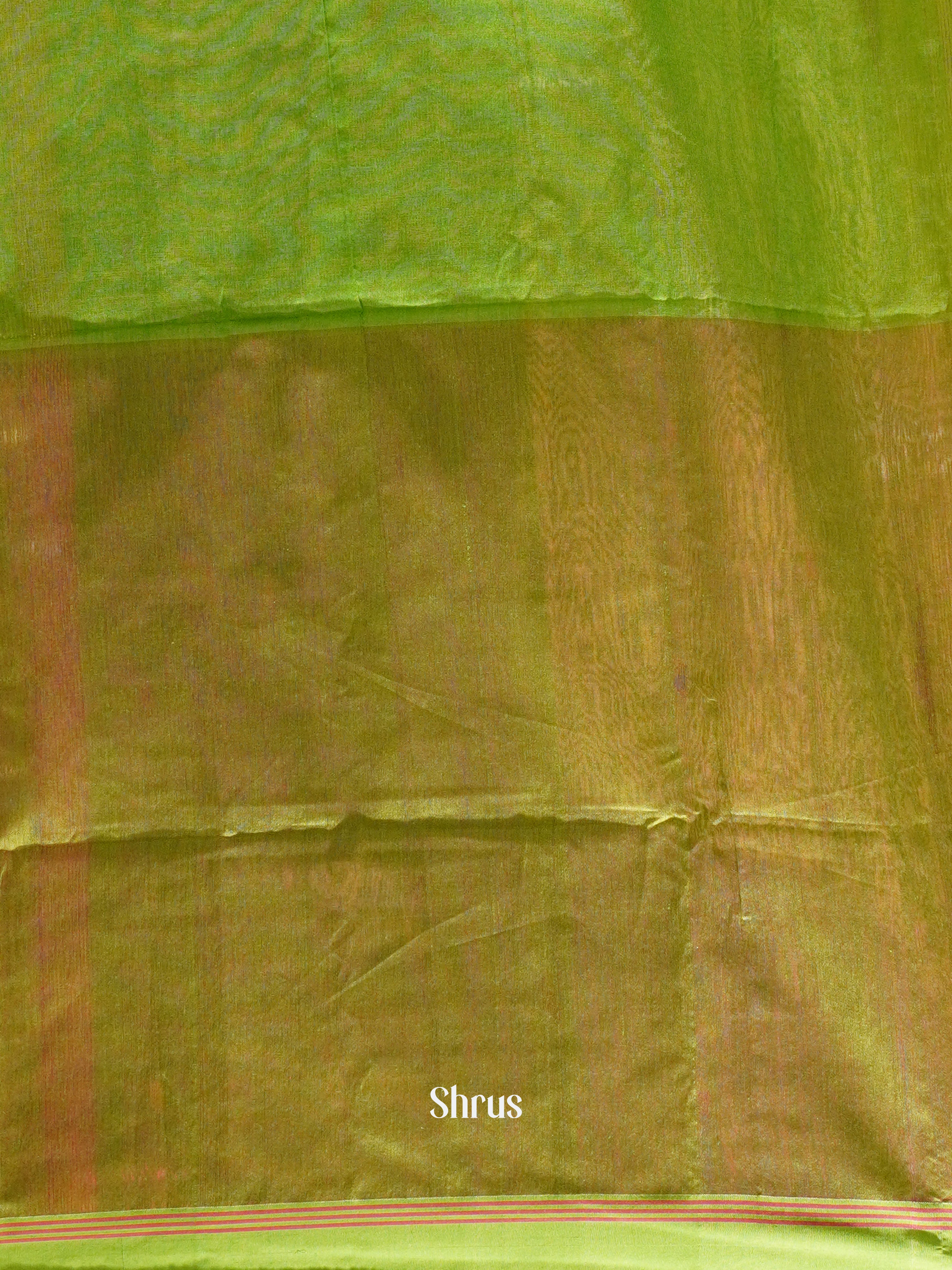 Green & Pink - Bengal cotton Saree - Shop on ShrusEternity.com