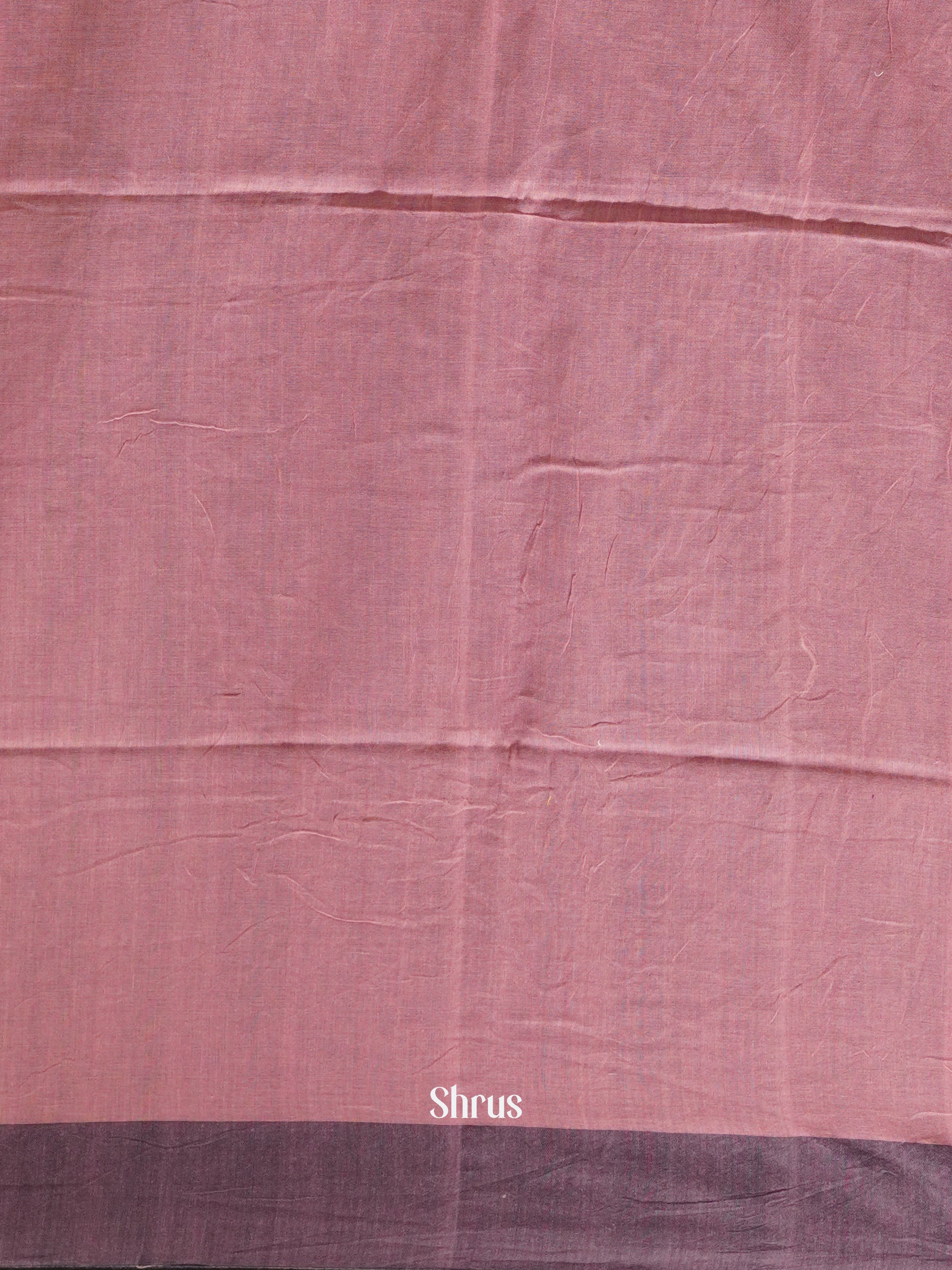 Pink & Purple - Semi Ikkat Saree - Shop on ShrusEternity.com