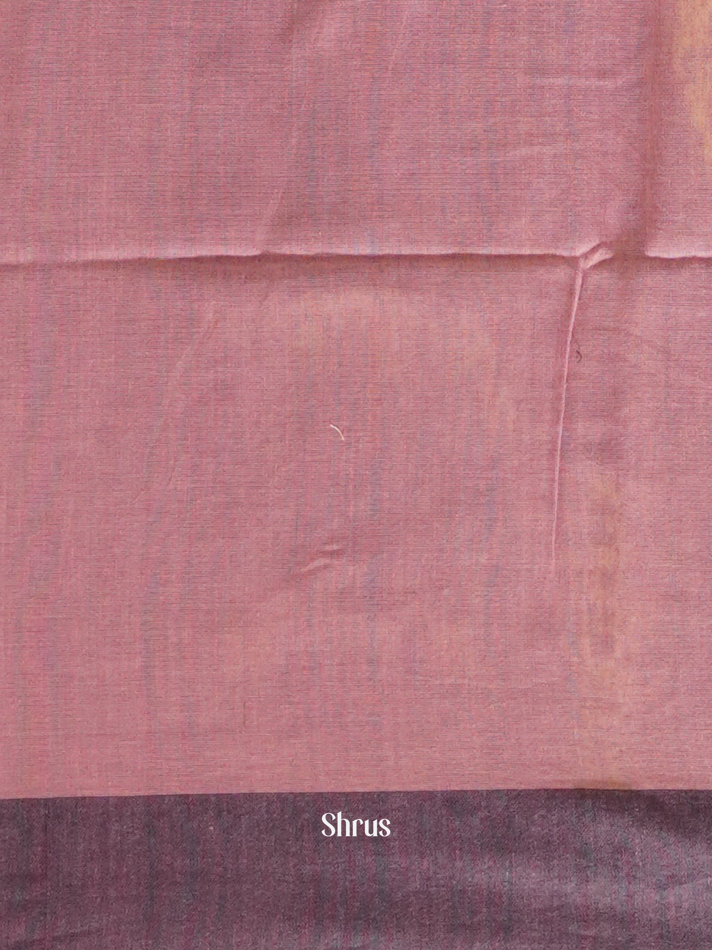 Pink & Purple - Semi Ikkat Saree - Shop on ShrusEternity.com