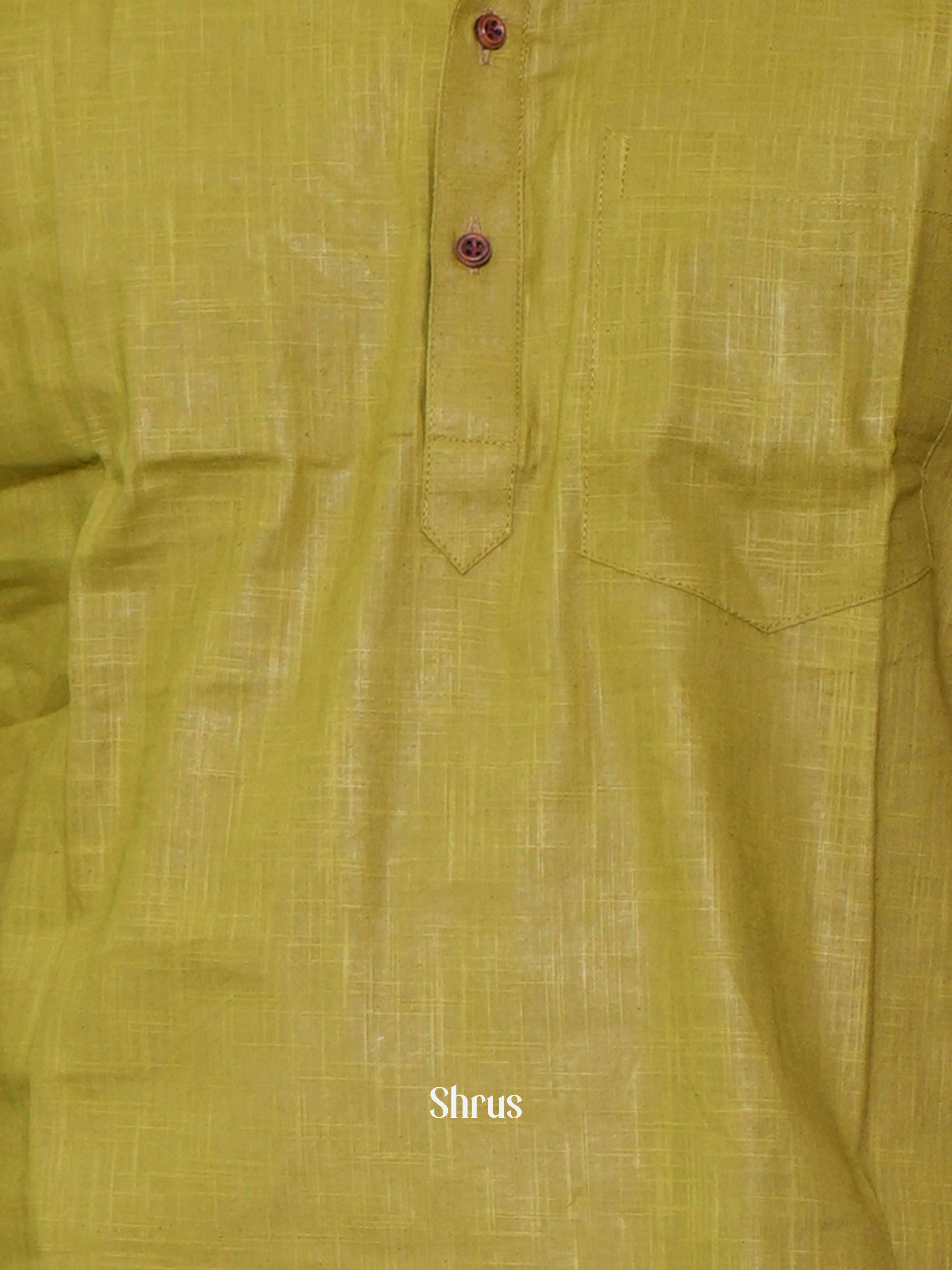 Green - Readymade Mens Kurta