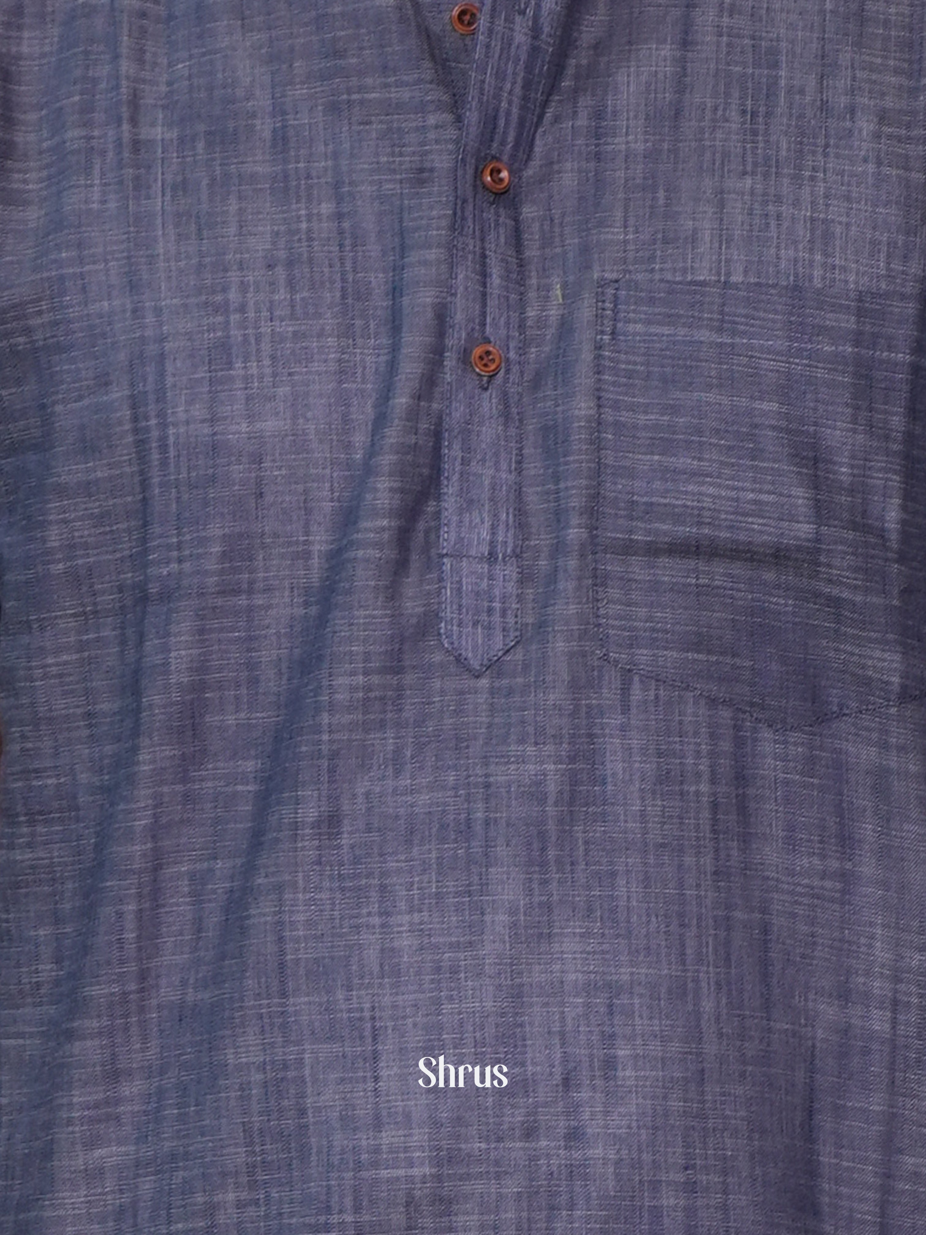 Grey - Readymade Mens Kurta