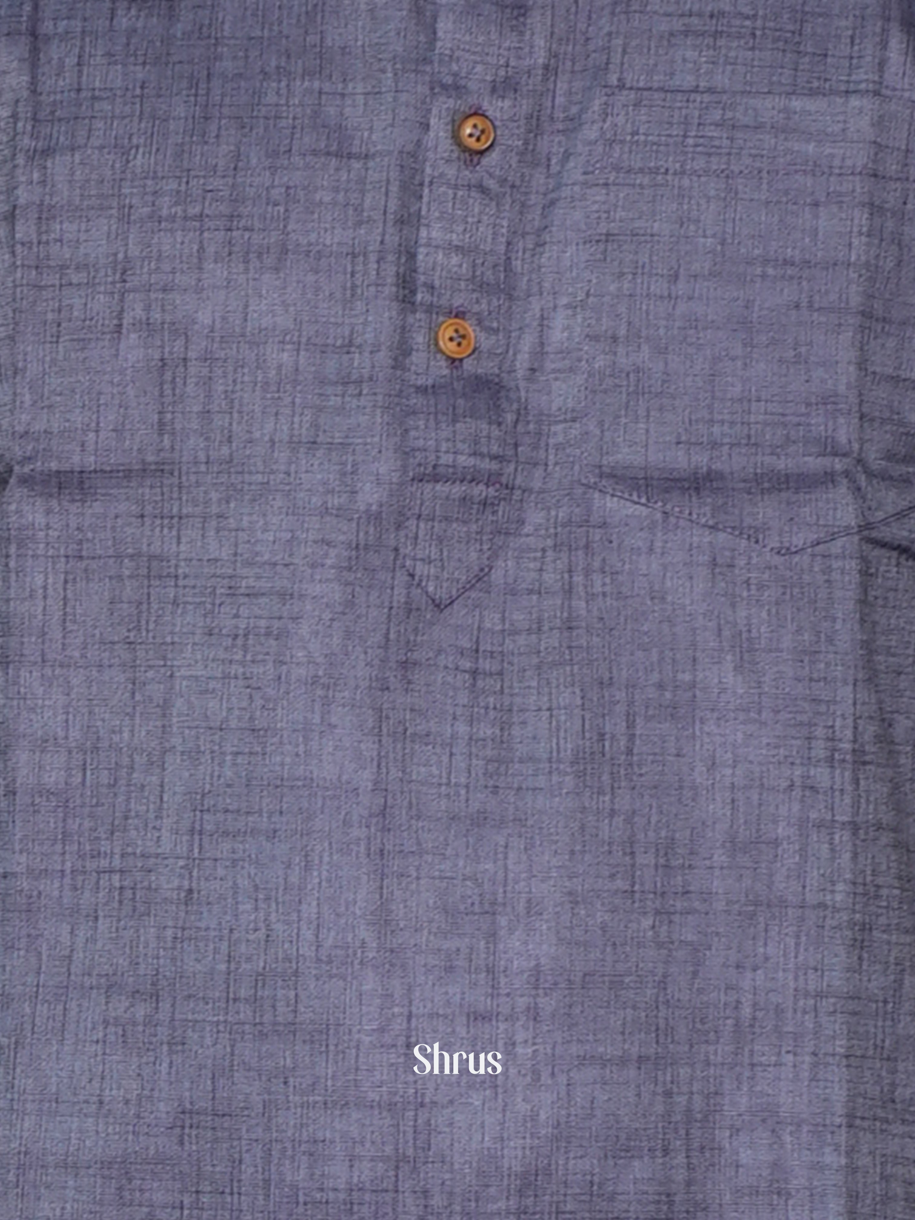 Purple - Readymade Mens Kurta