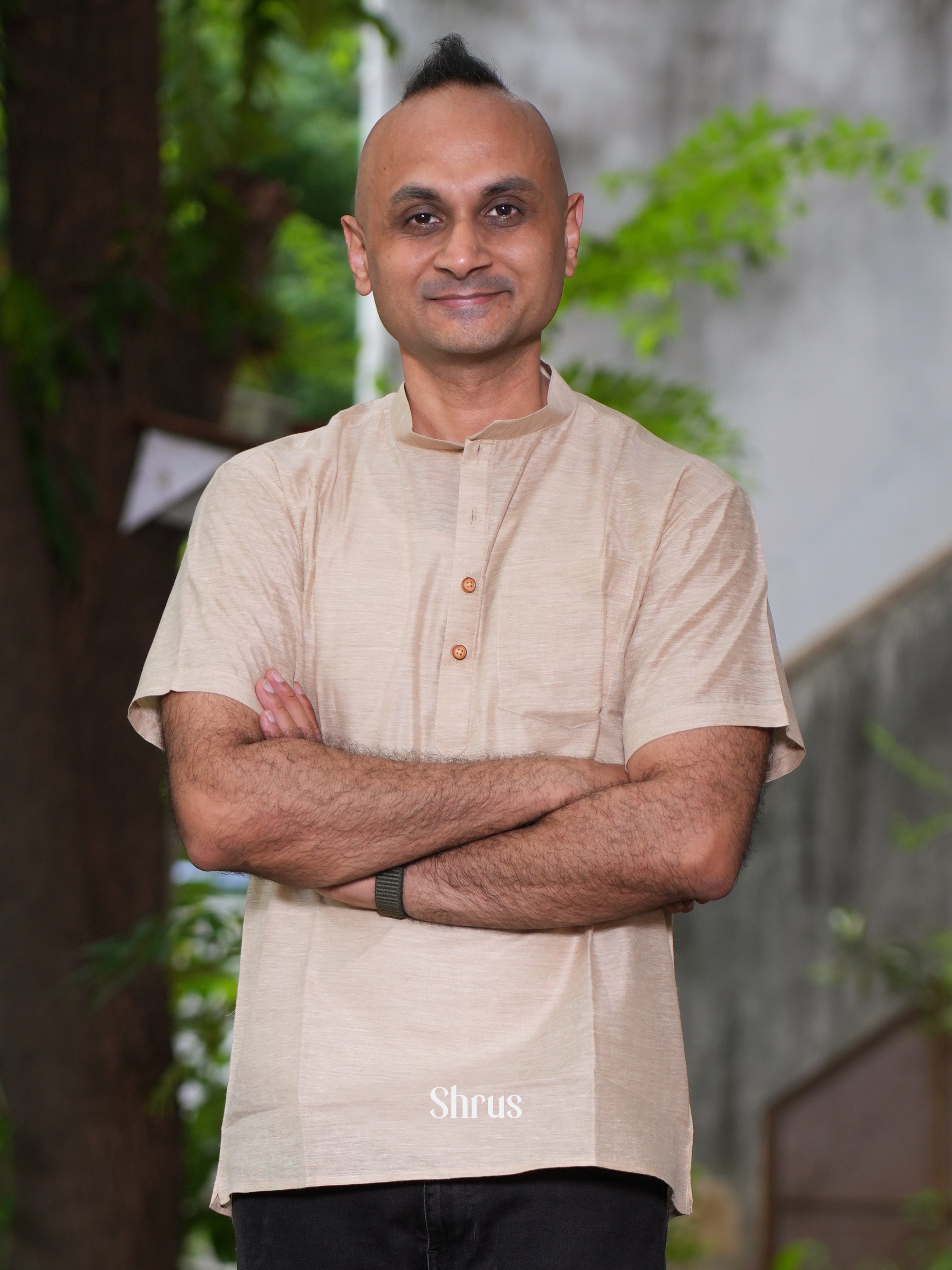 Dusty Pink - Readymade Mens Kurta