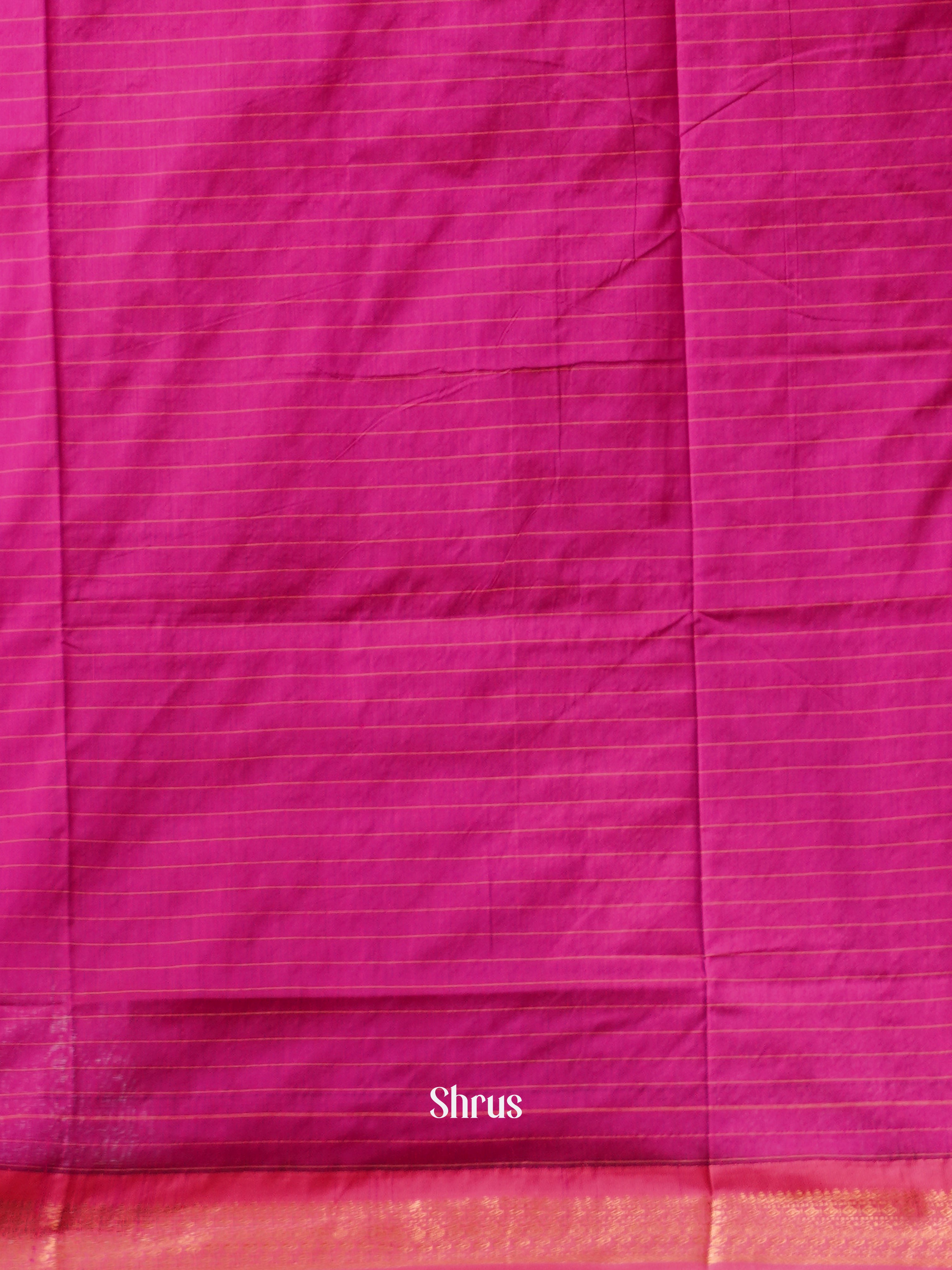 Violet & Pink - Kalyani Cotton Saree