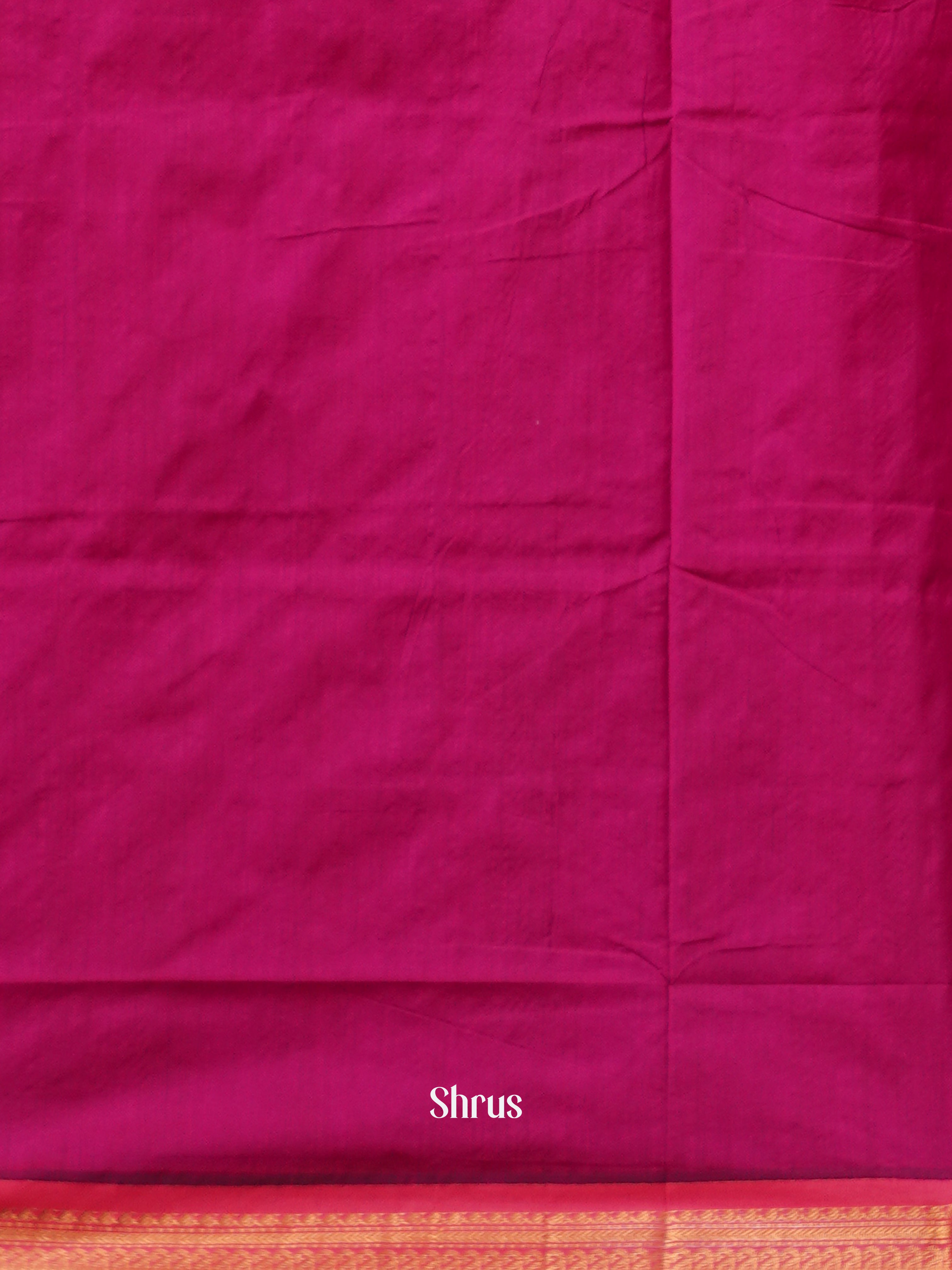 Green & Pink - Kalyani Cotton Saree