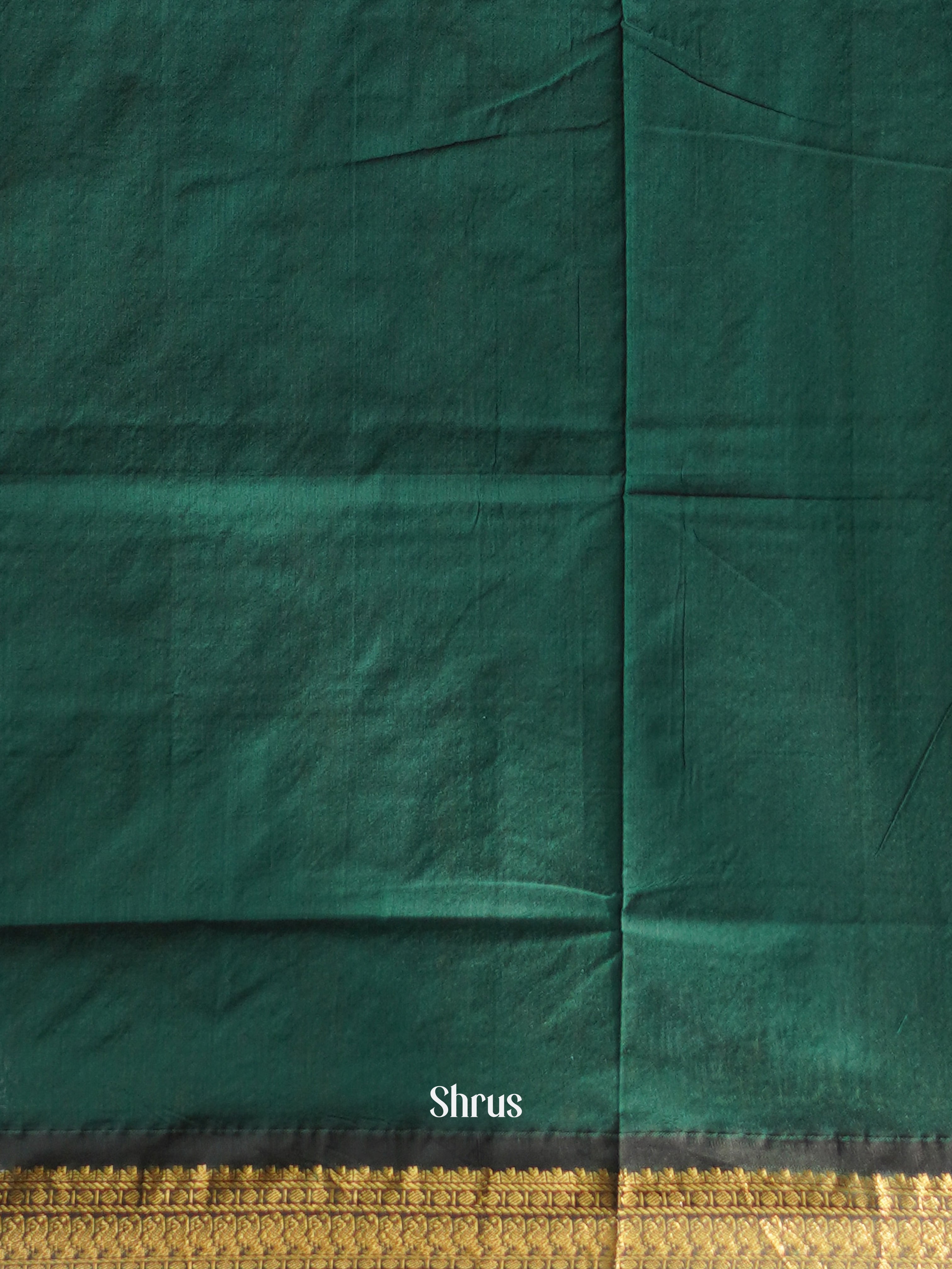 Mustard & Green - Kalyani Cotton Saree