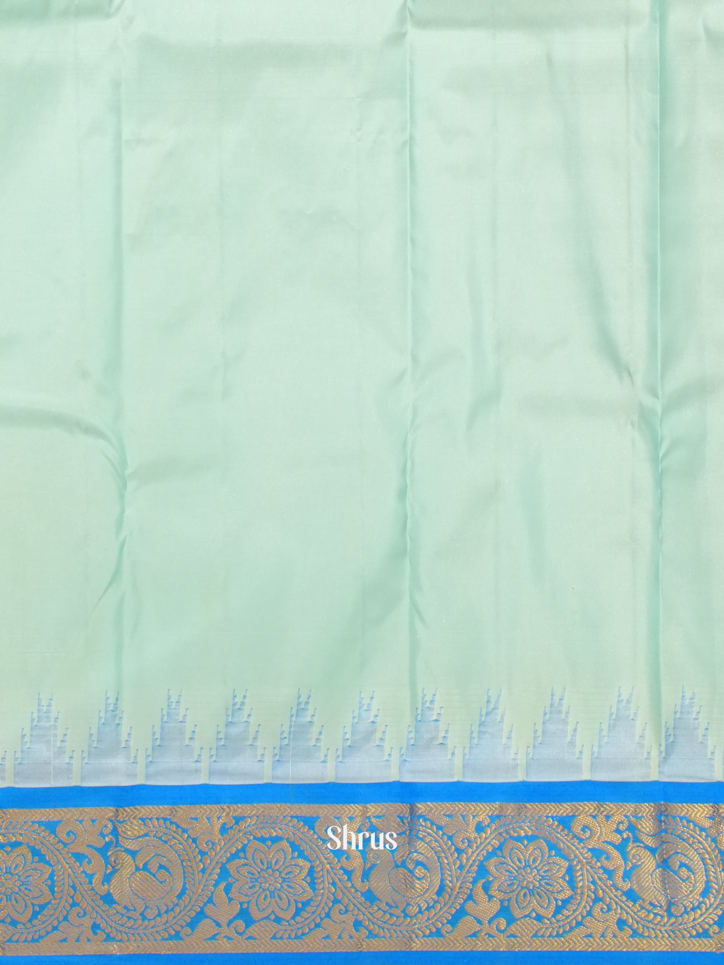 CES16007 - Kanchipuram-halfpure Saree - Shop on ShrusEternity.com