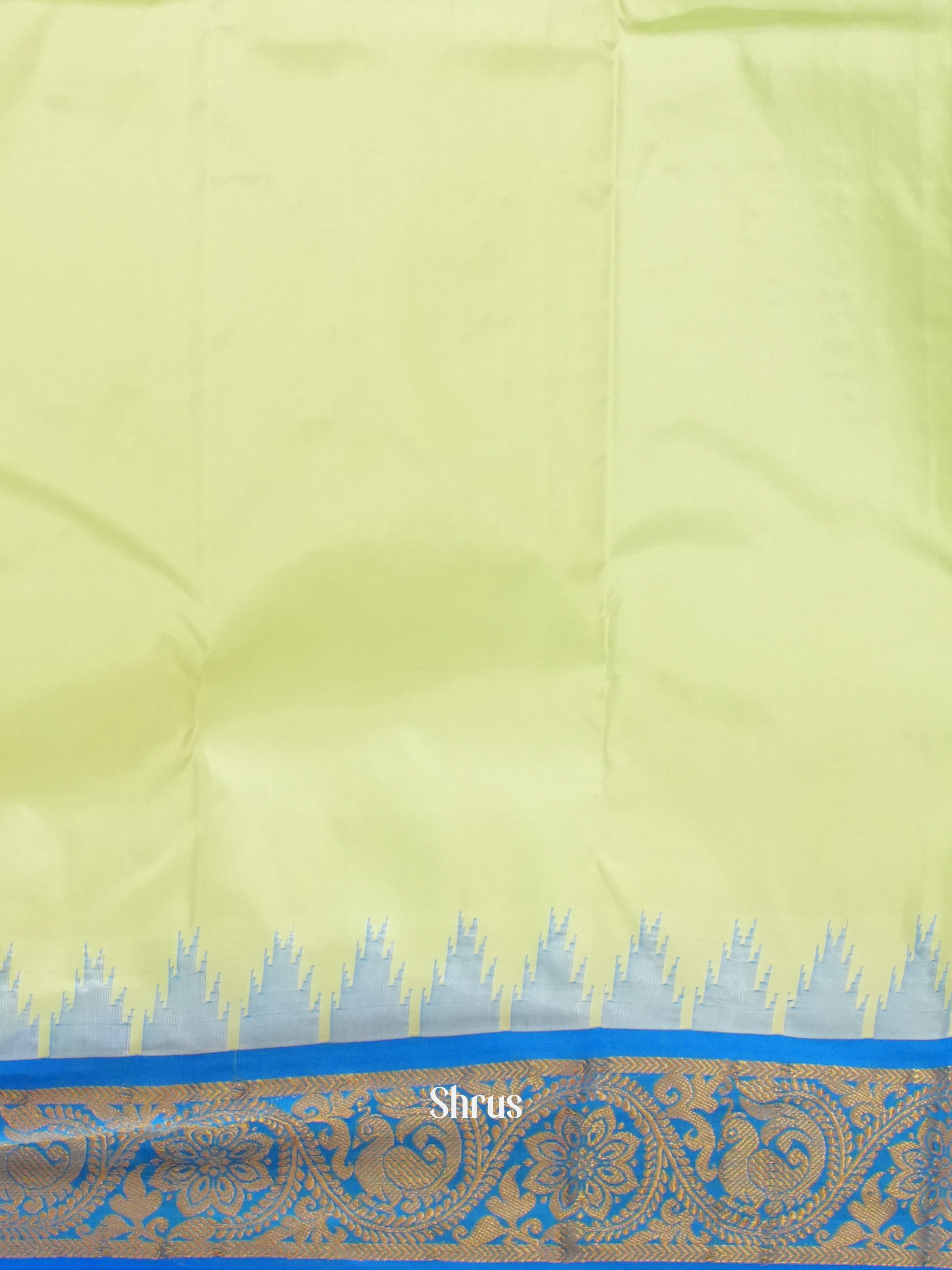 CES16008 - Kanchipuram-halfpure Saree - Shop on ShrusEternity.com