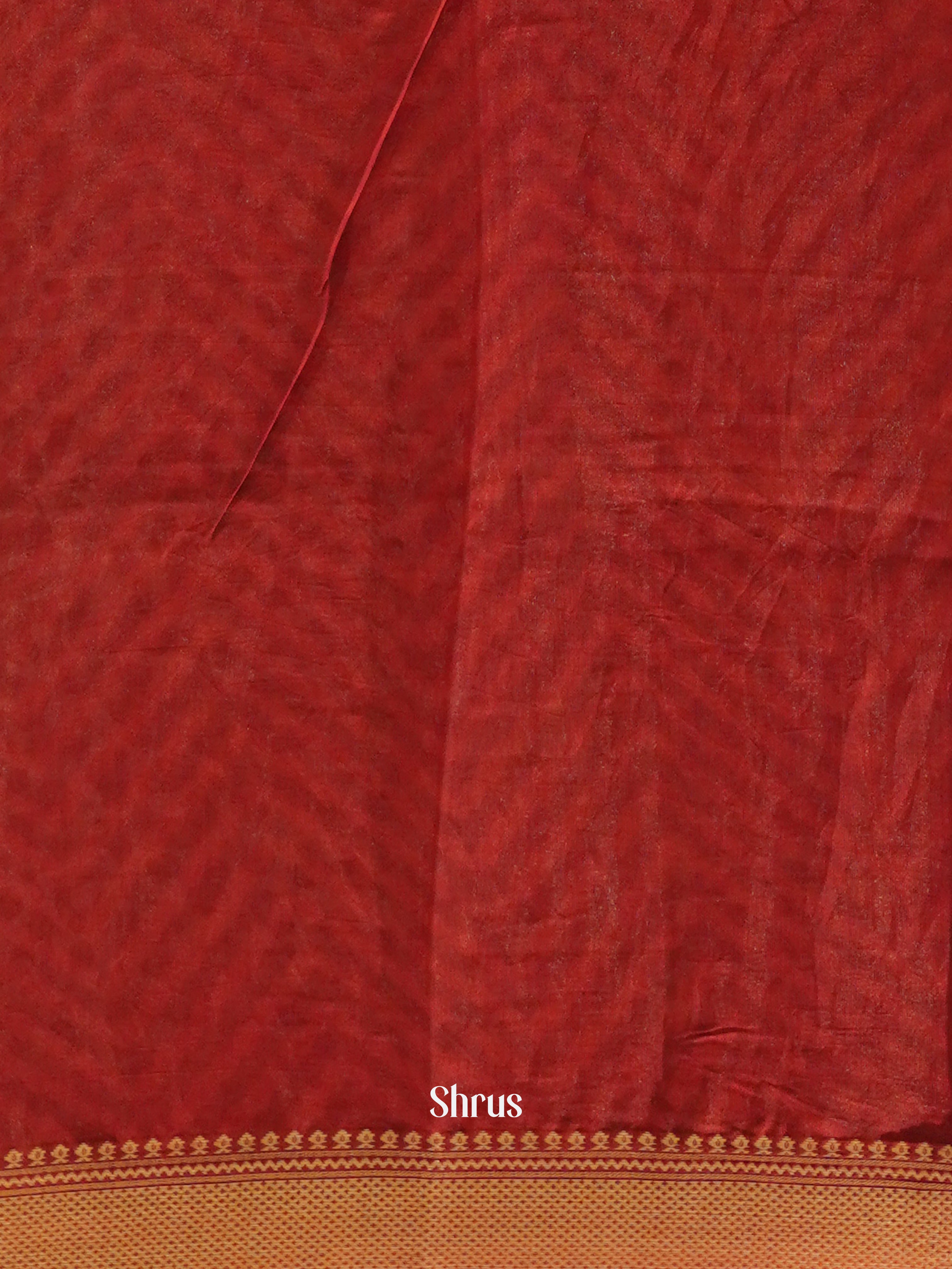 Black & Red - Art Modal Saree - Shop on ShrusEternity.com