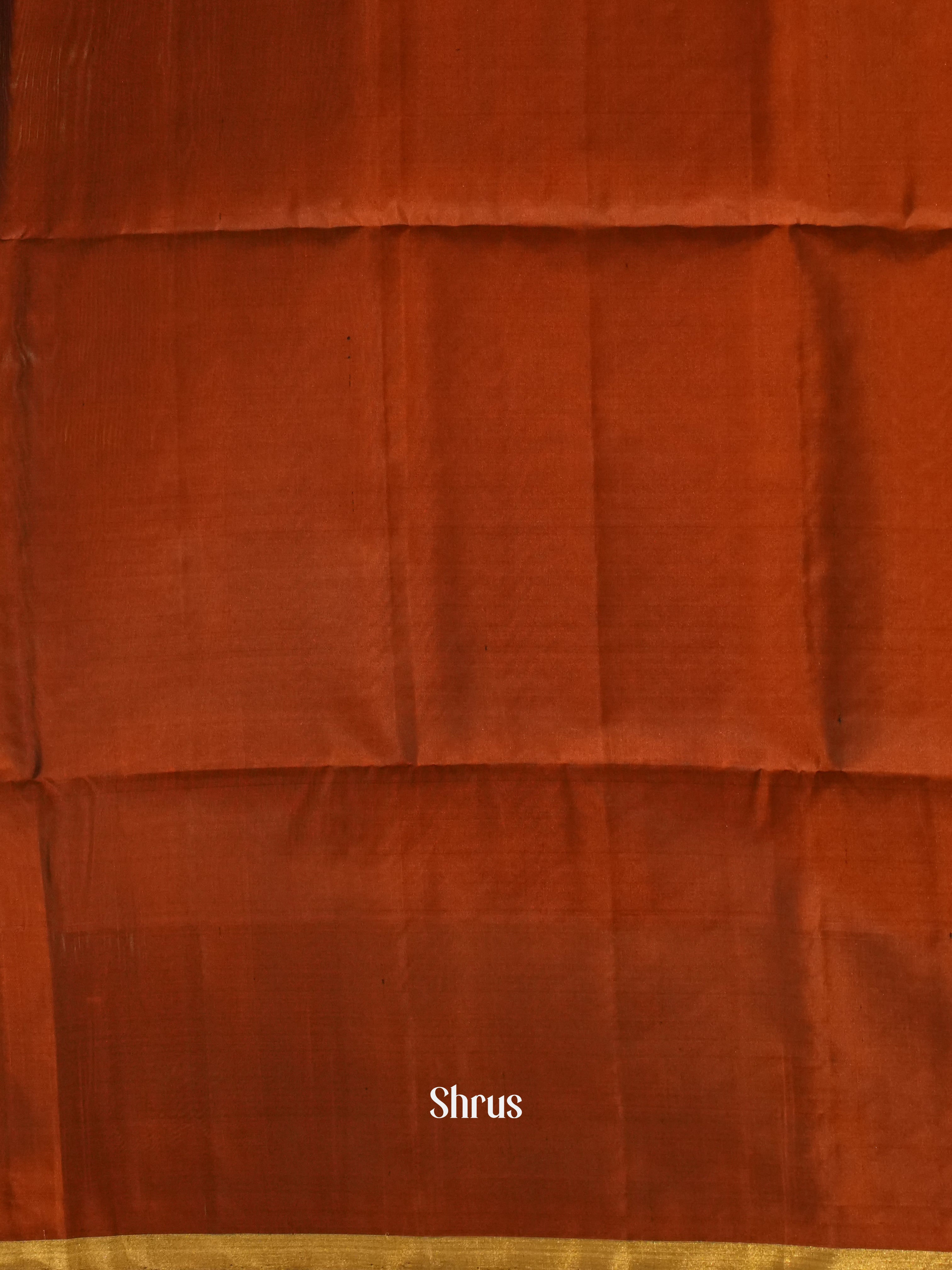 Dusty Brown & Brown - Soft Silk Saree - Shop on ShrusEternity.com