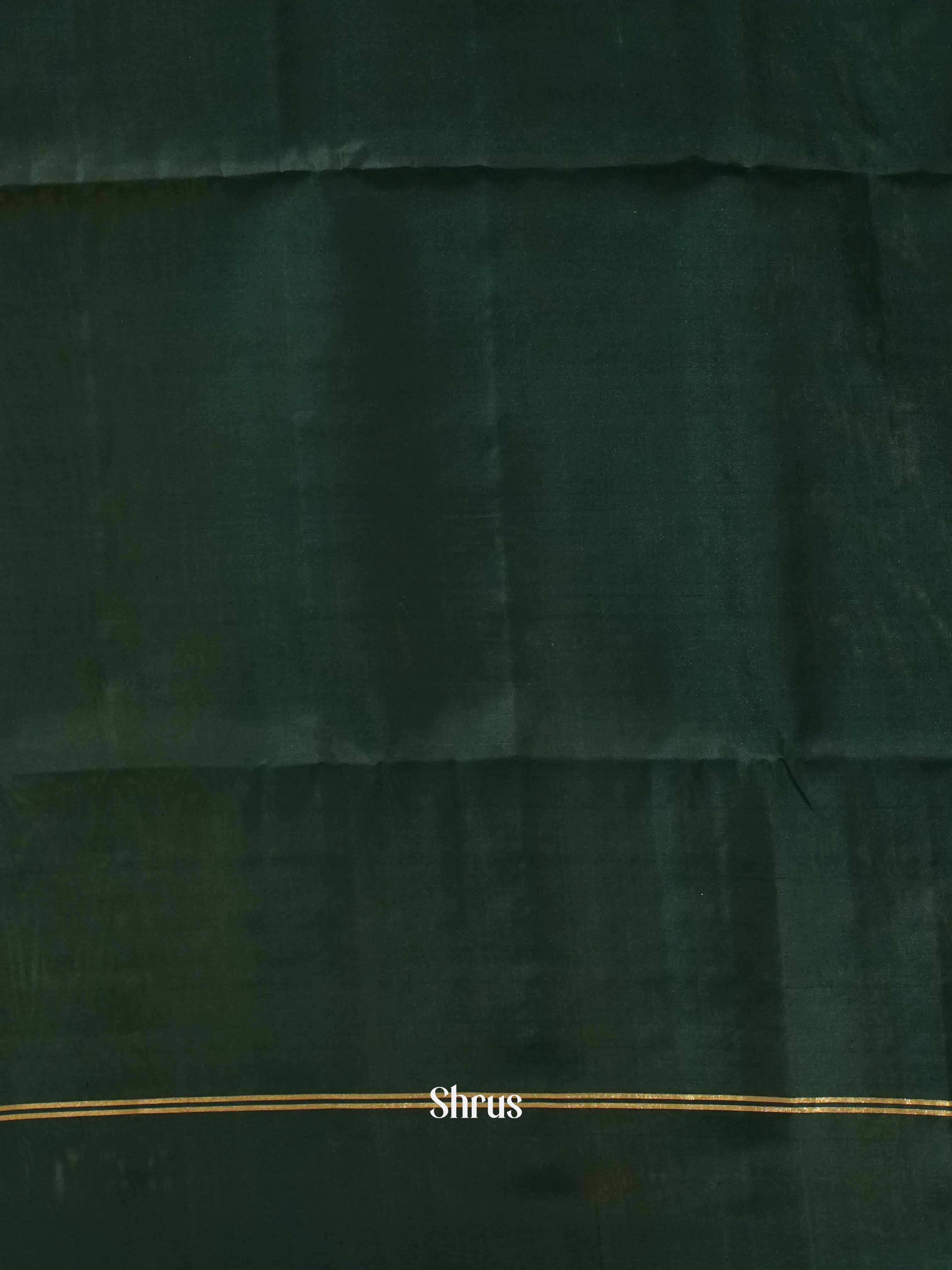 Mehandi &  Green - Soft Silk Saree - Shop on ShrusEternity.com