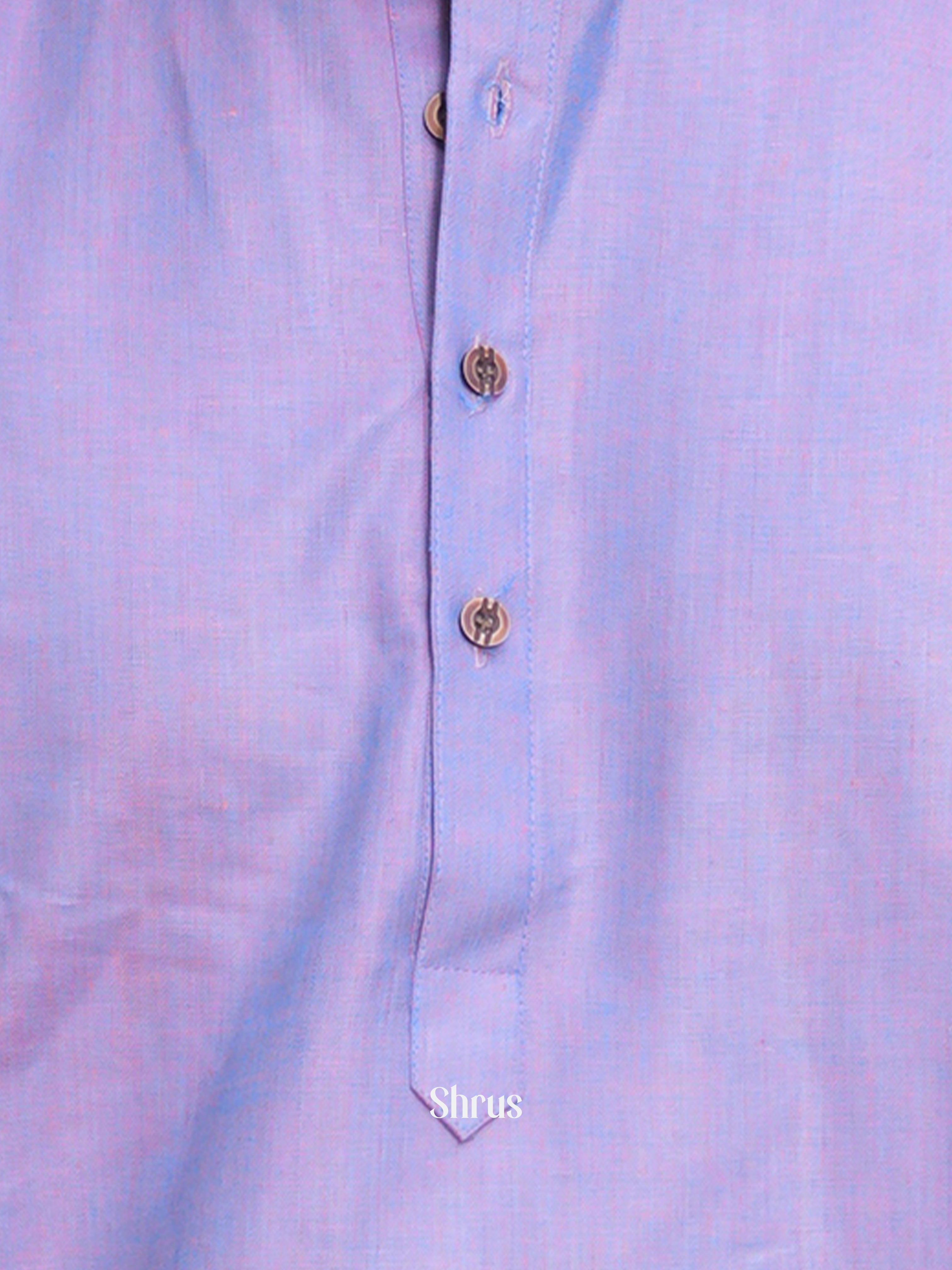 Purple - Readymade Mens Kurta