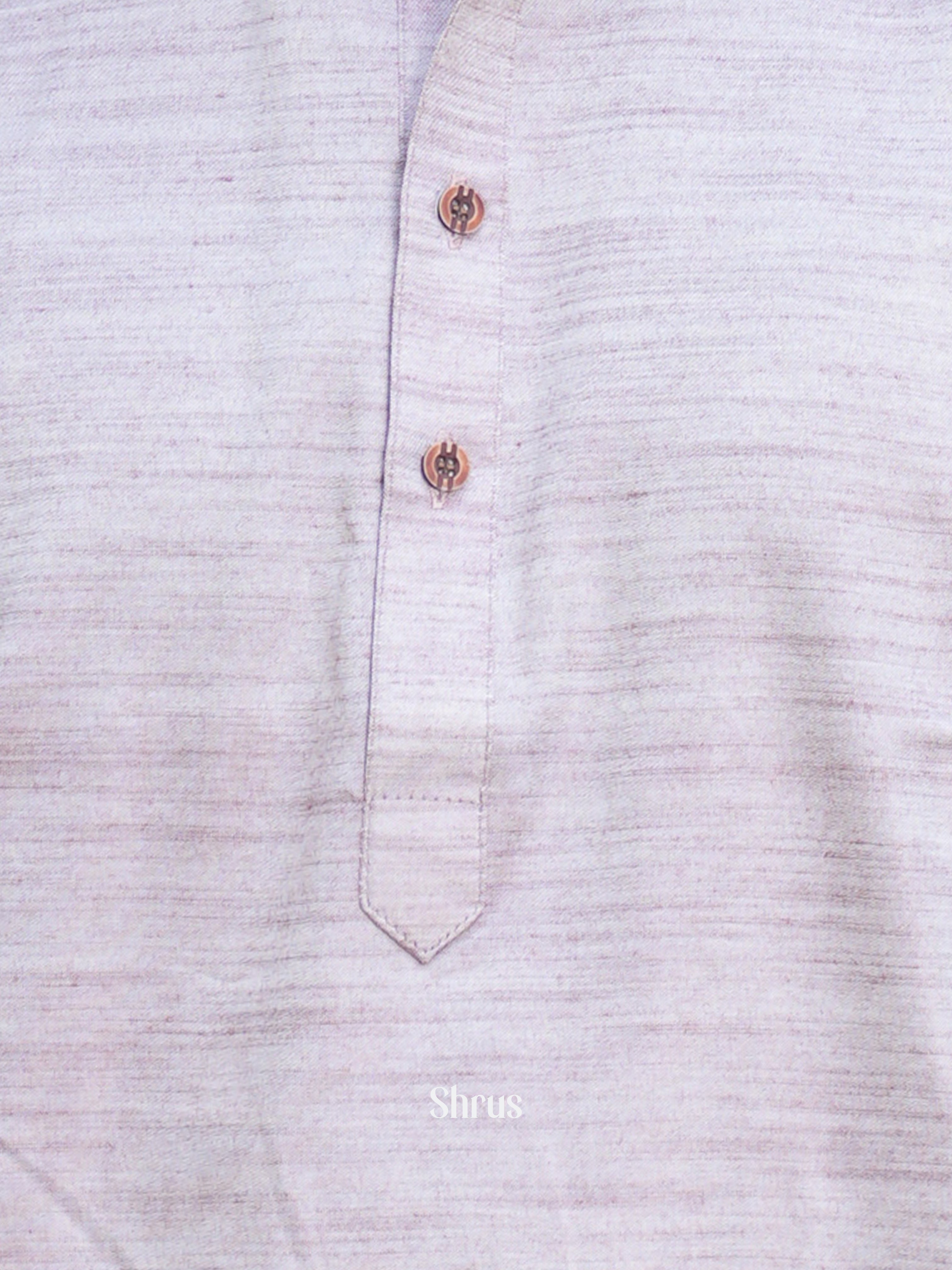 Dusty Pink - Readymade Mens Kurta