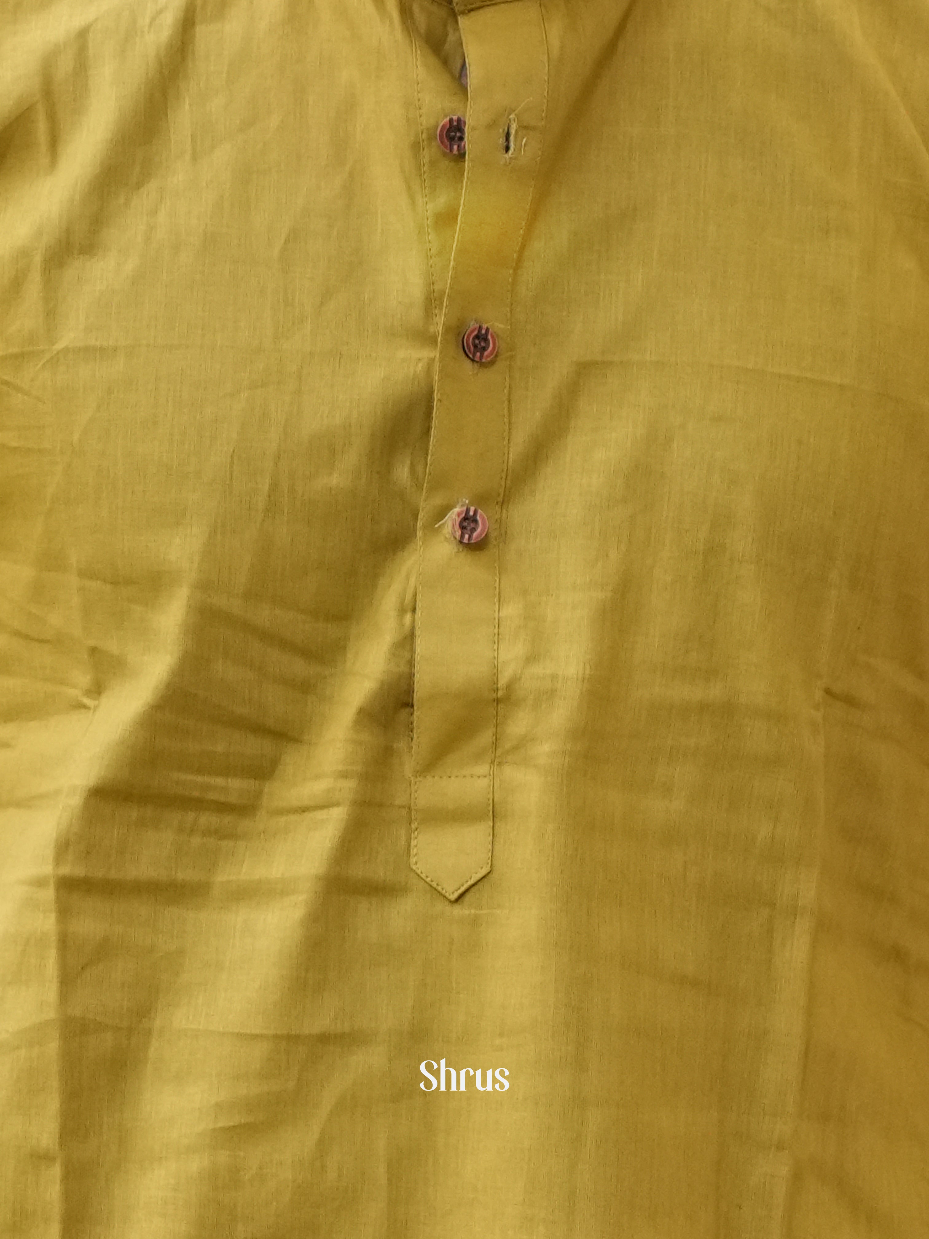 Green - Readymade Mens Kurta - Shop on ShrusEternity.com