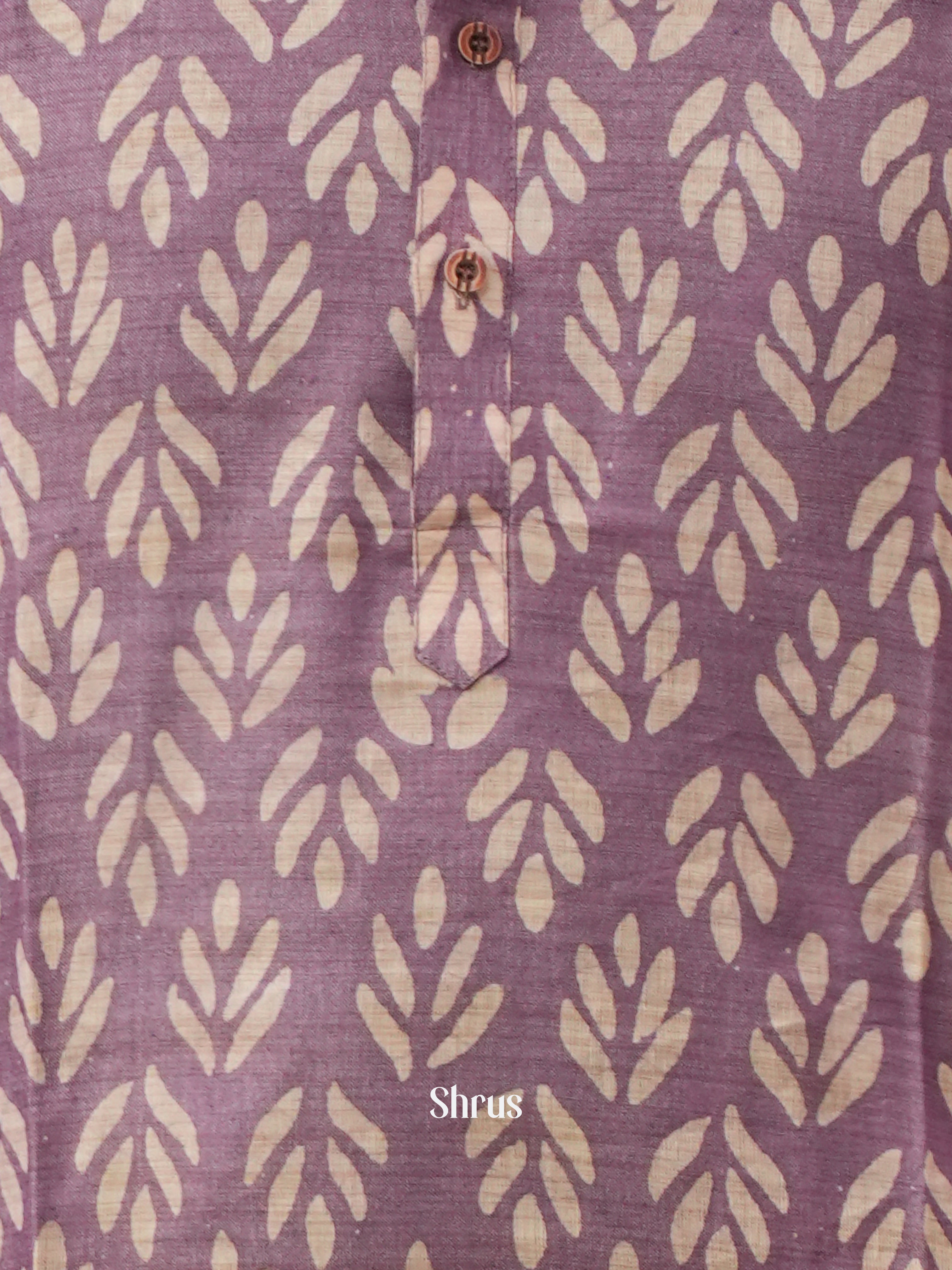 Purple - Readymade Mens Kurta - Shop on ShrusEternity.com