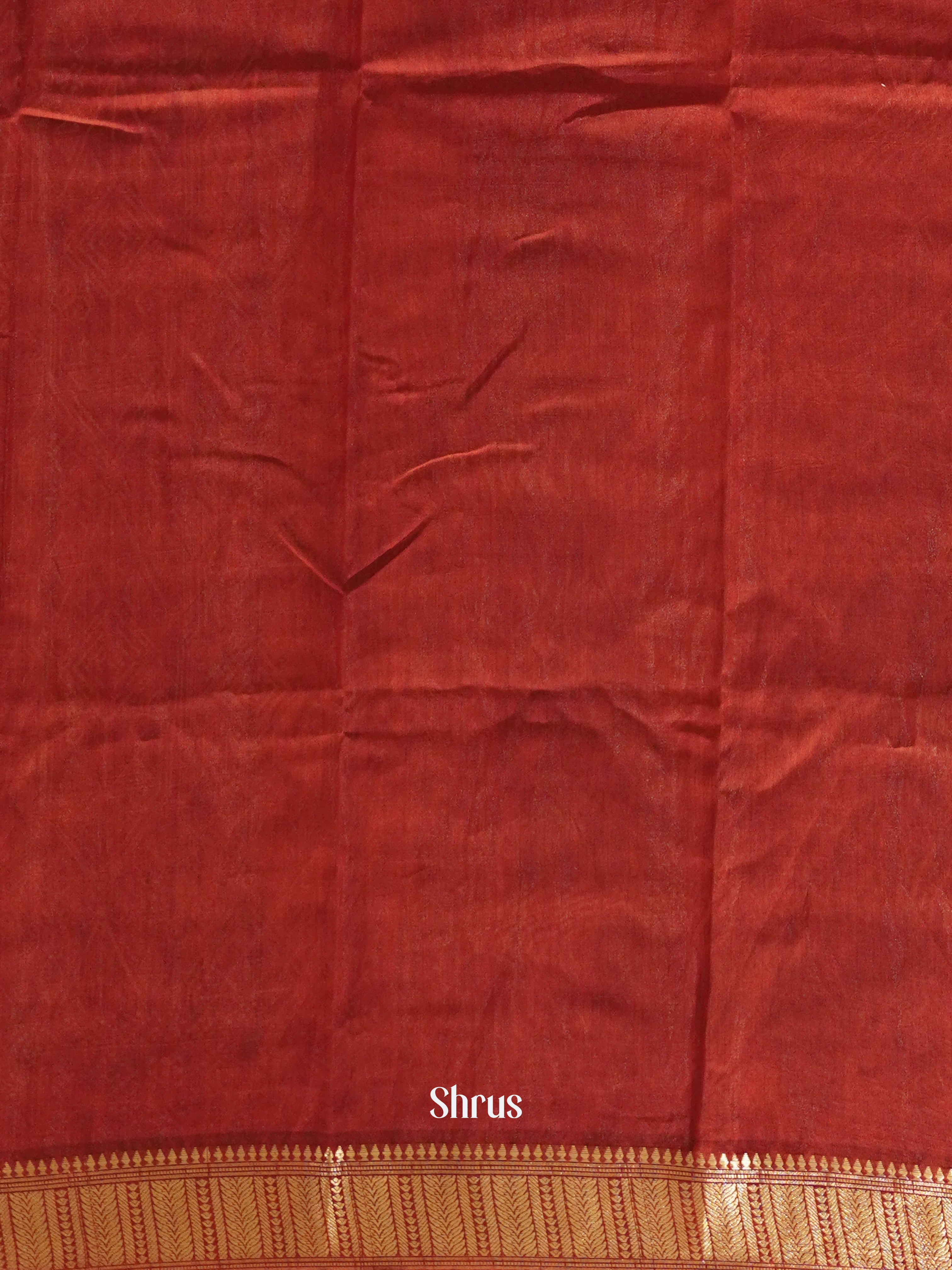 Black & Red- Art Modal Saree - Shop on ShrusEternity.com