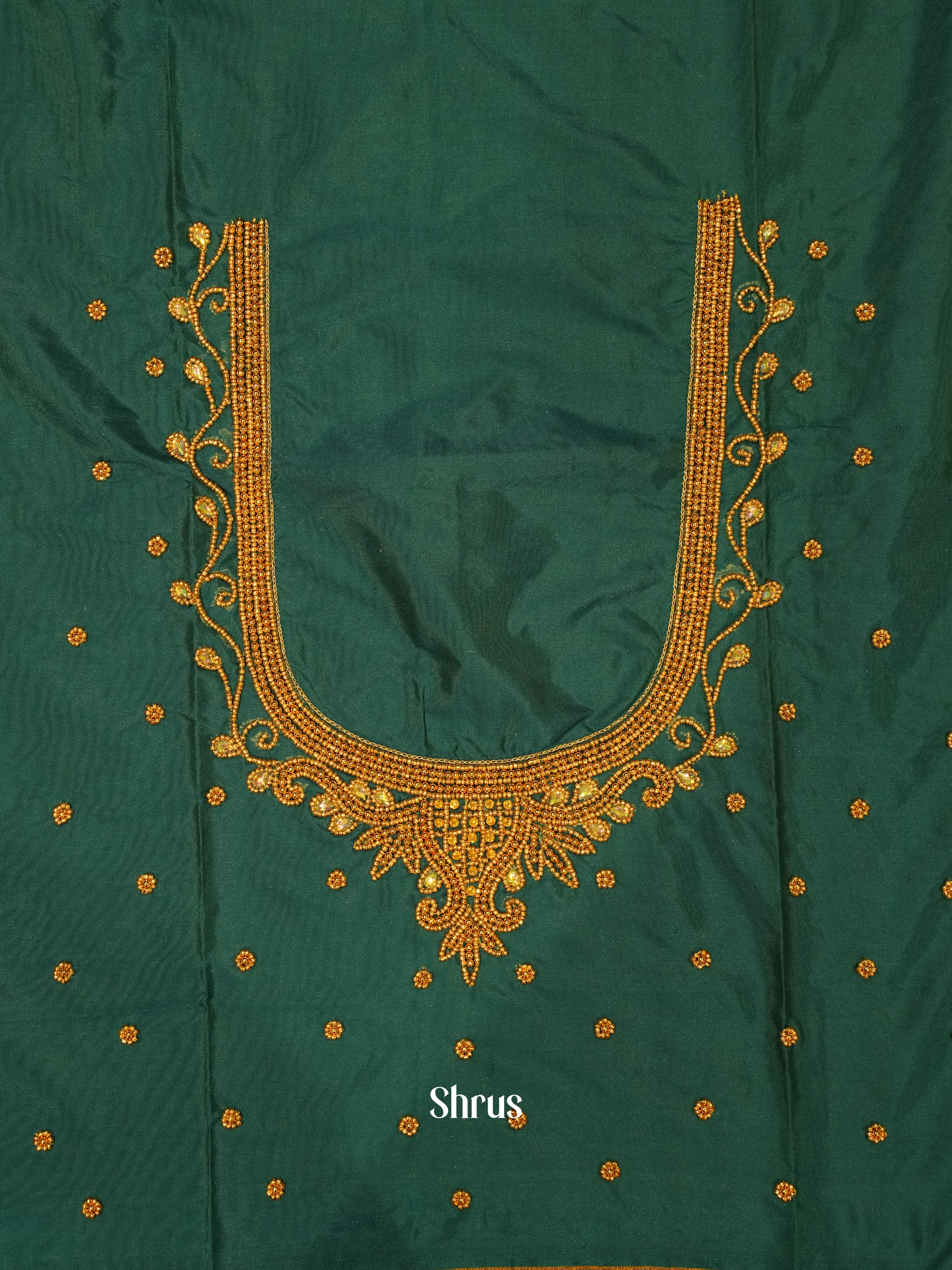 Green  -  Aari Blouse