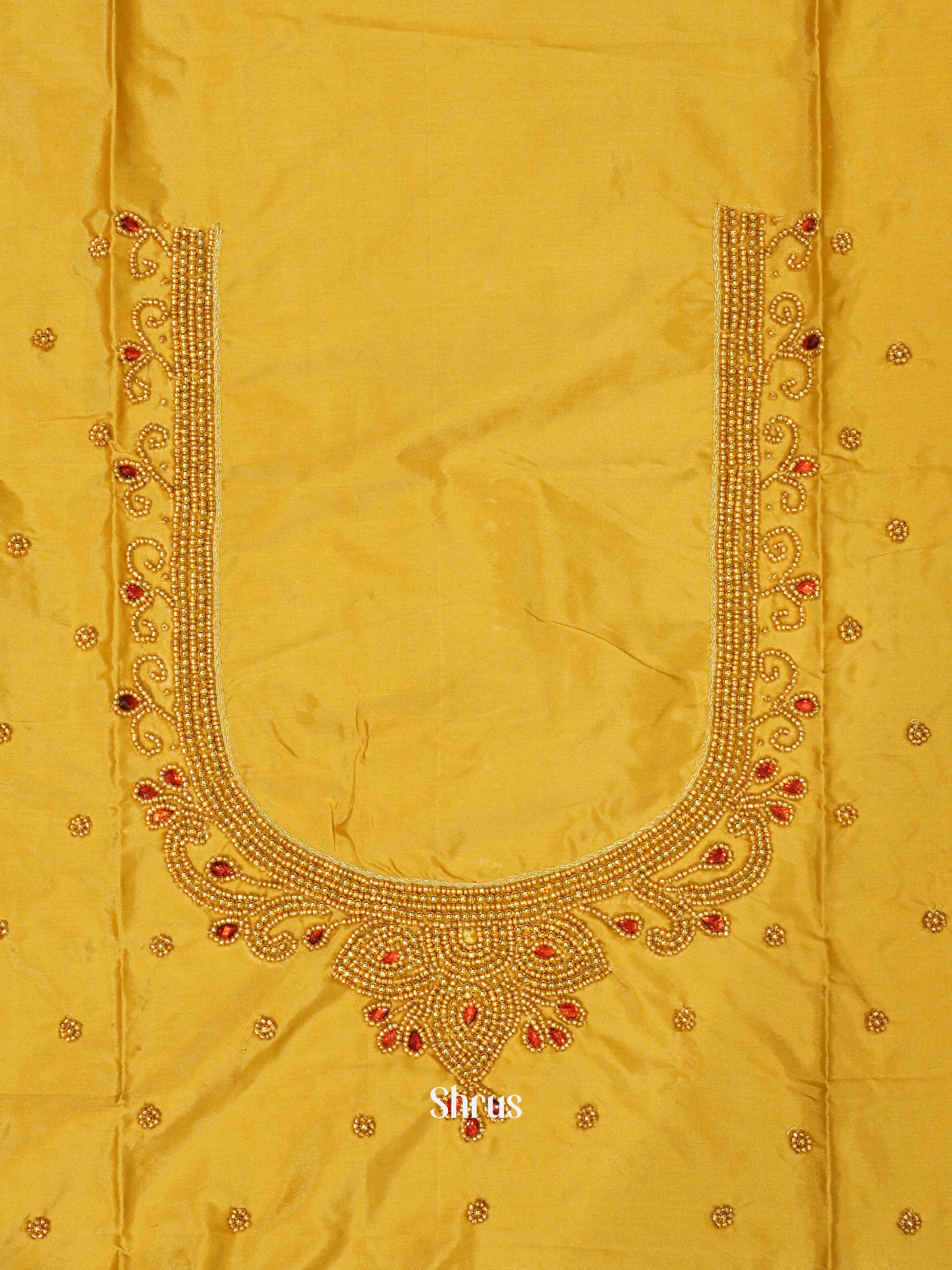 Gold- Aari Blouse