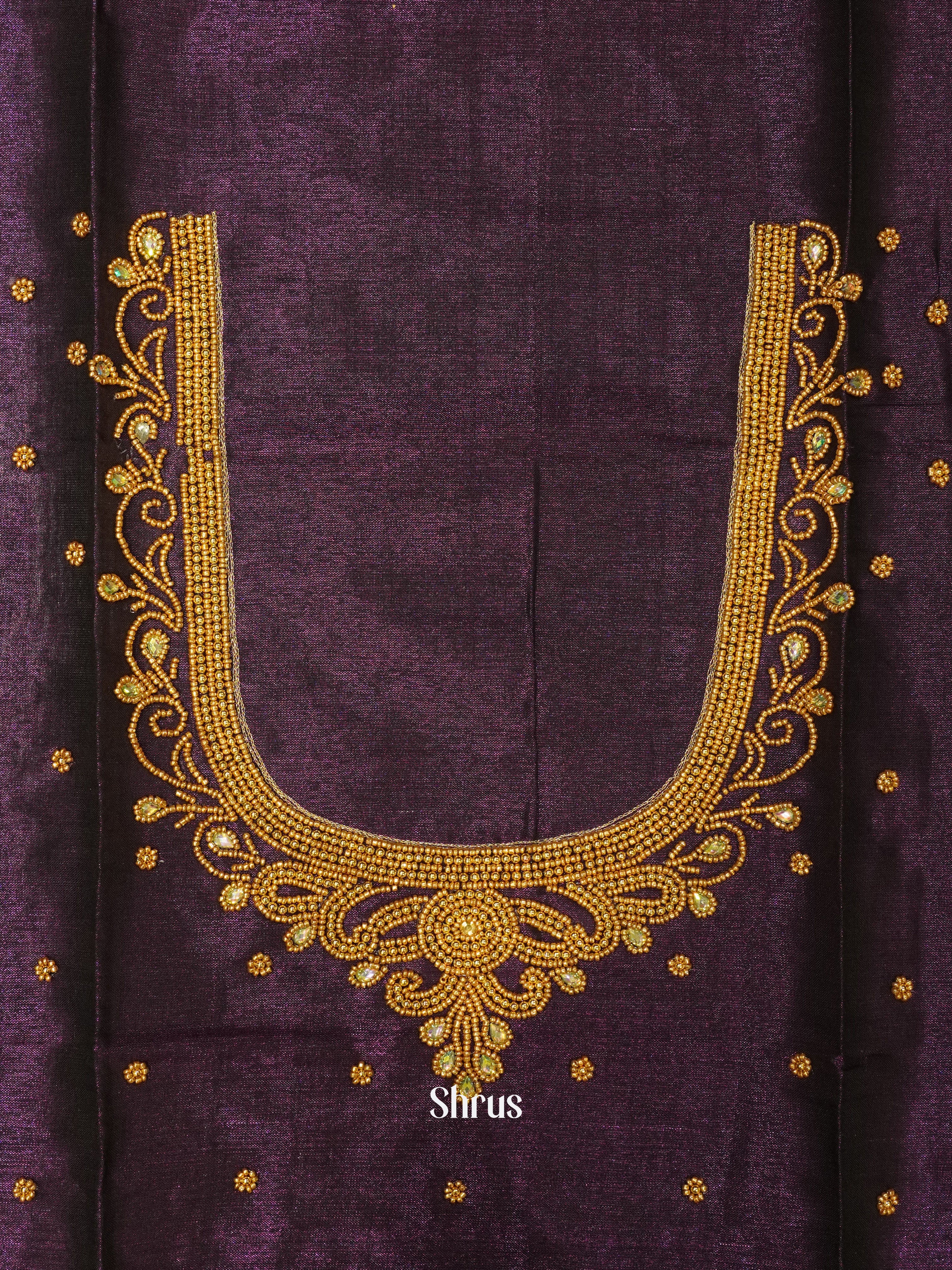 Violet - Aari Blouse