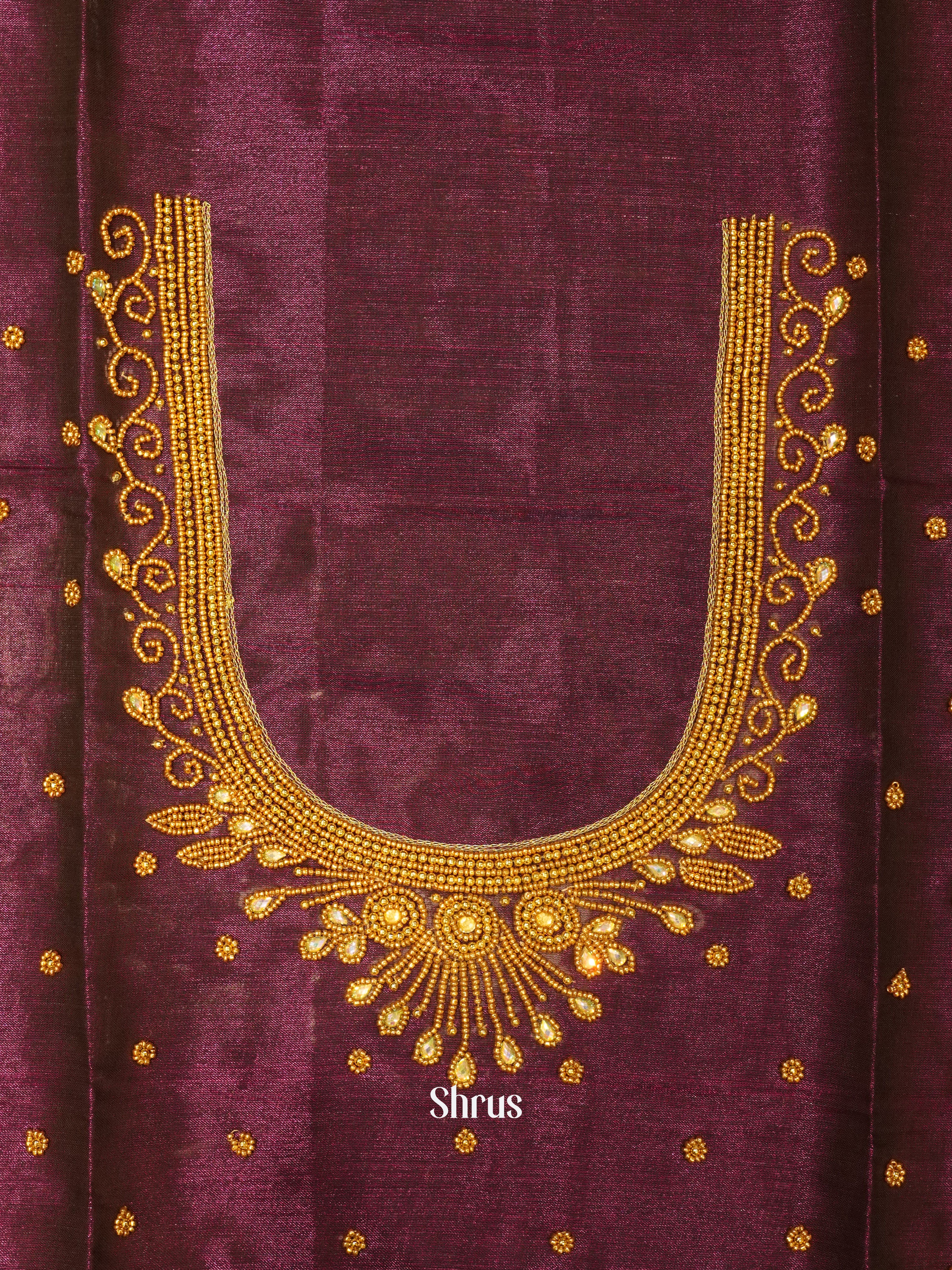 Violet - Aari Blouse