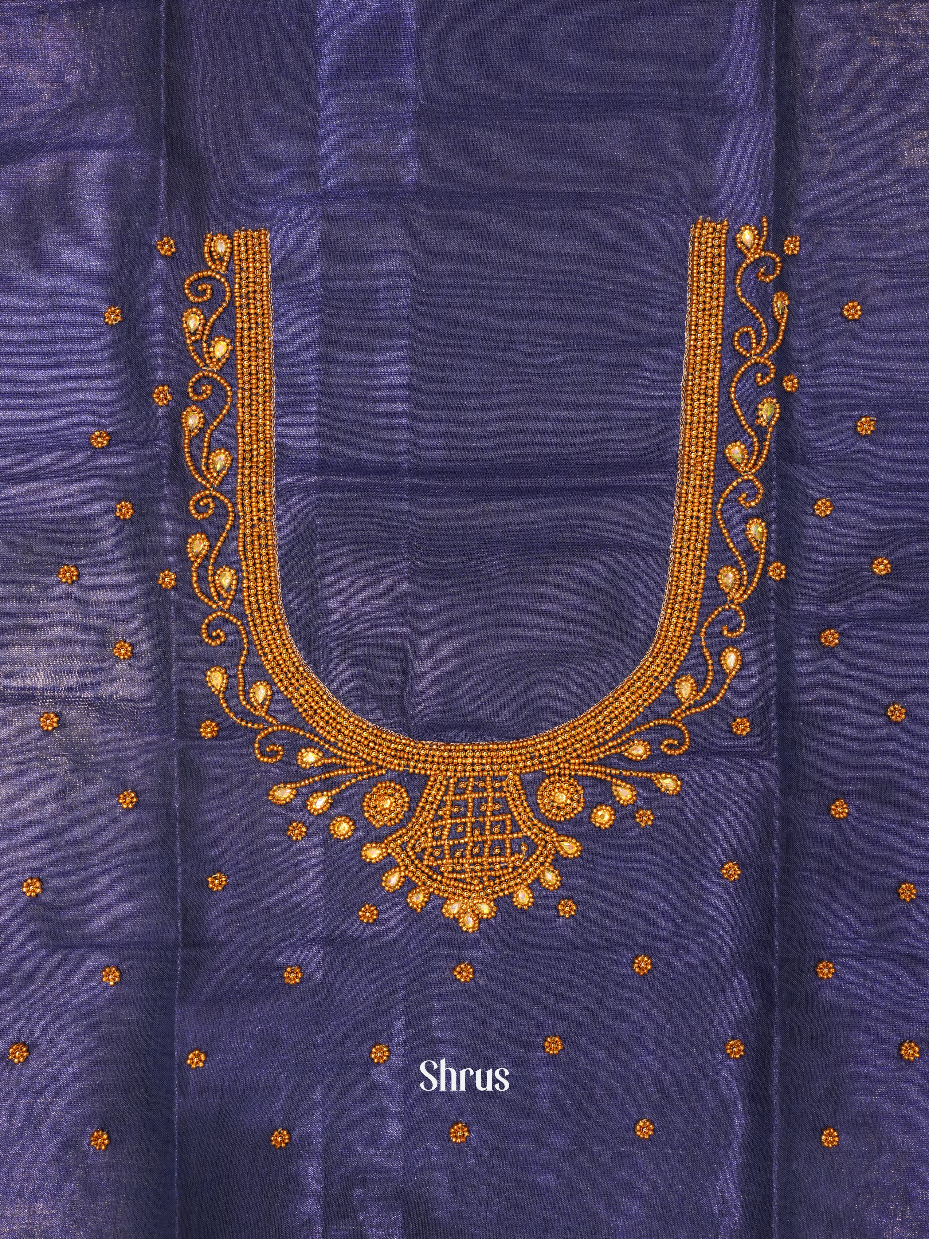 Blue - Aari Blouse